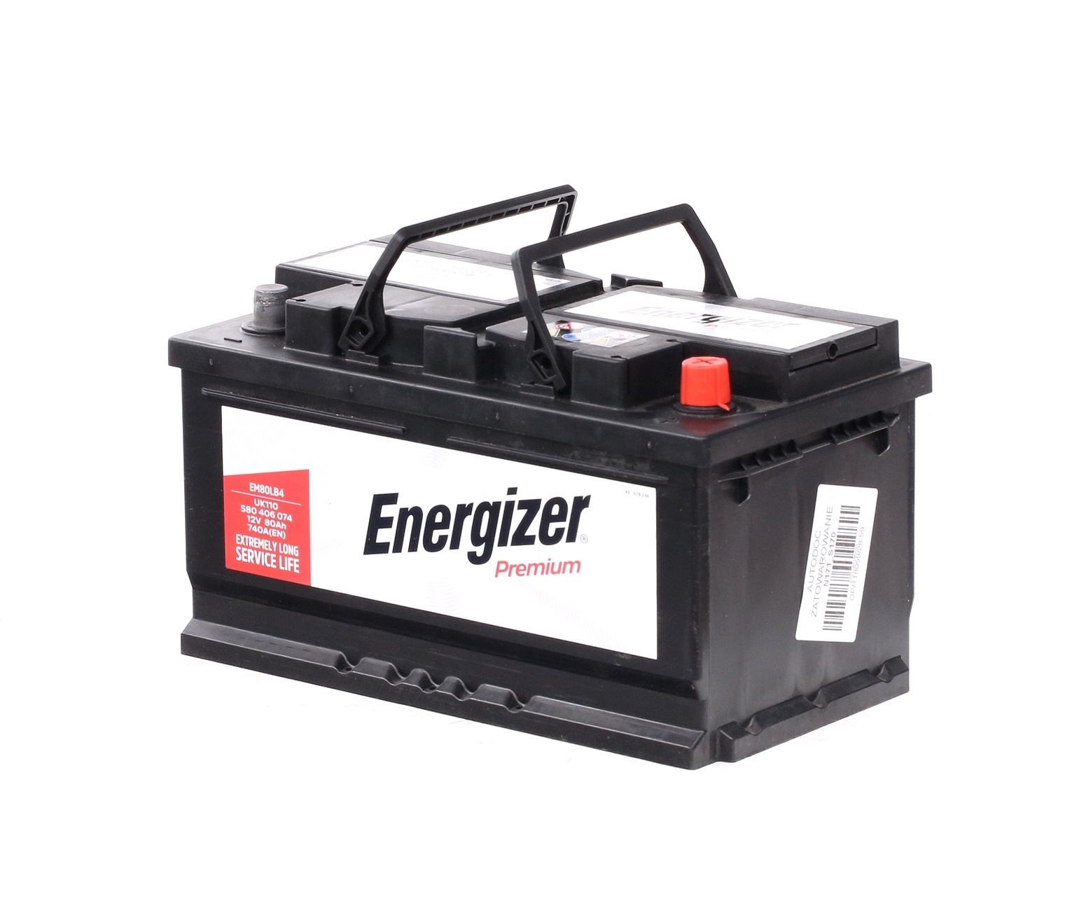 ENERGIZER Starterbatterie Ford EM80-LB4 in Original Qualität