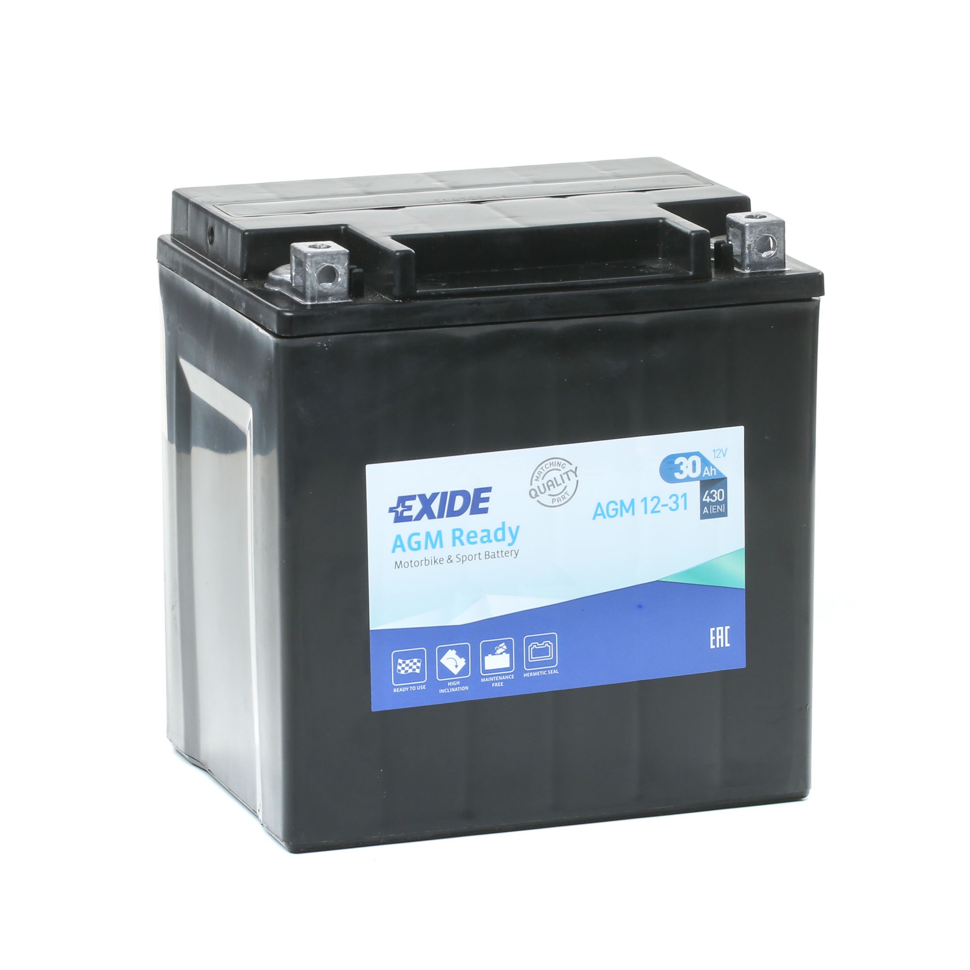 Starterbatterie EXIDE AGM12-31 HARLEY-DAVIDSON Moto Mofa