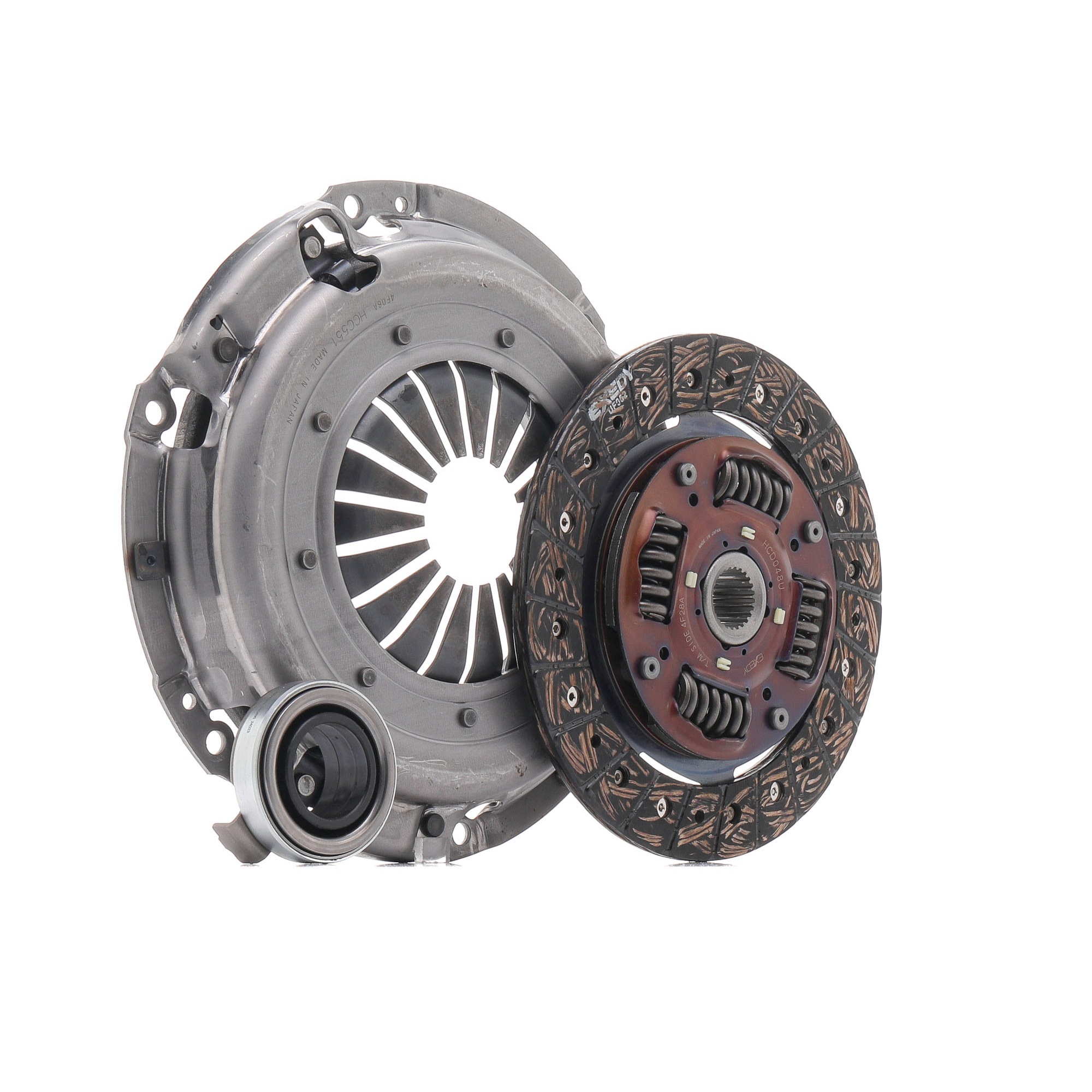 EXEDY HCK2066 Kit frizione a tre pezzi/in tre parti, con supporto/cuscinetto, 220mm