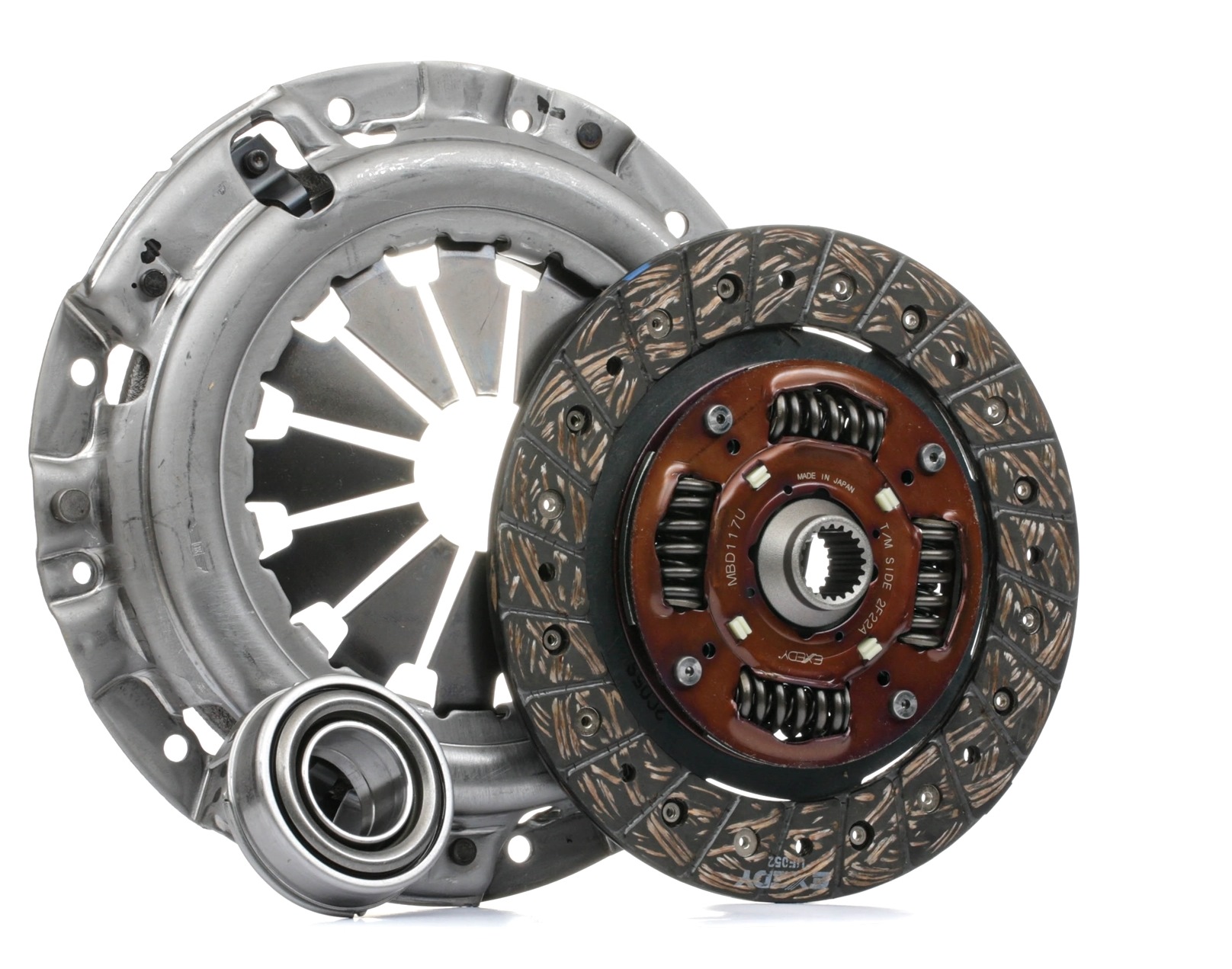 EXEDY MBK2128 Clutch kit three-piece, with bearing(s), 200mm