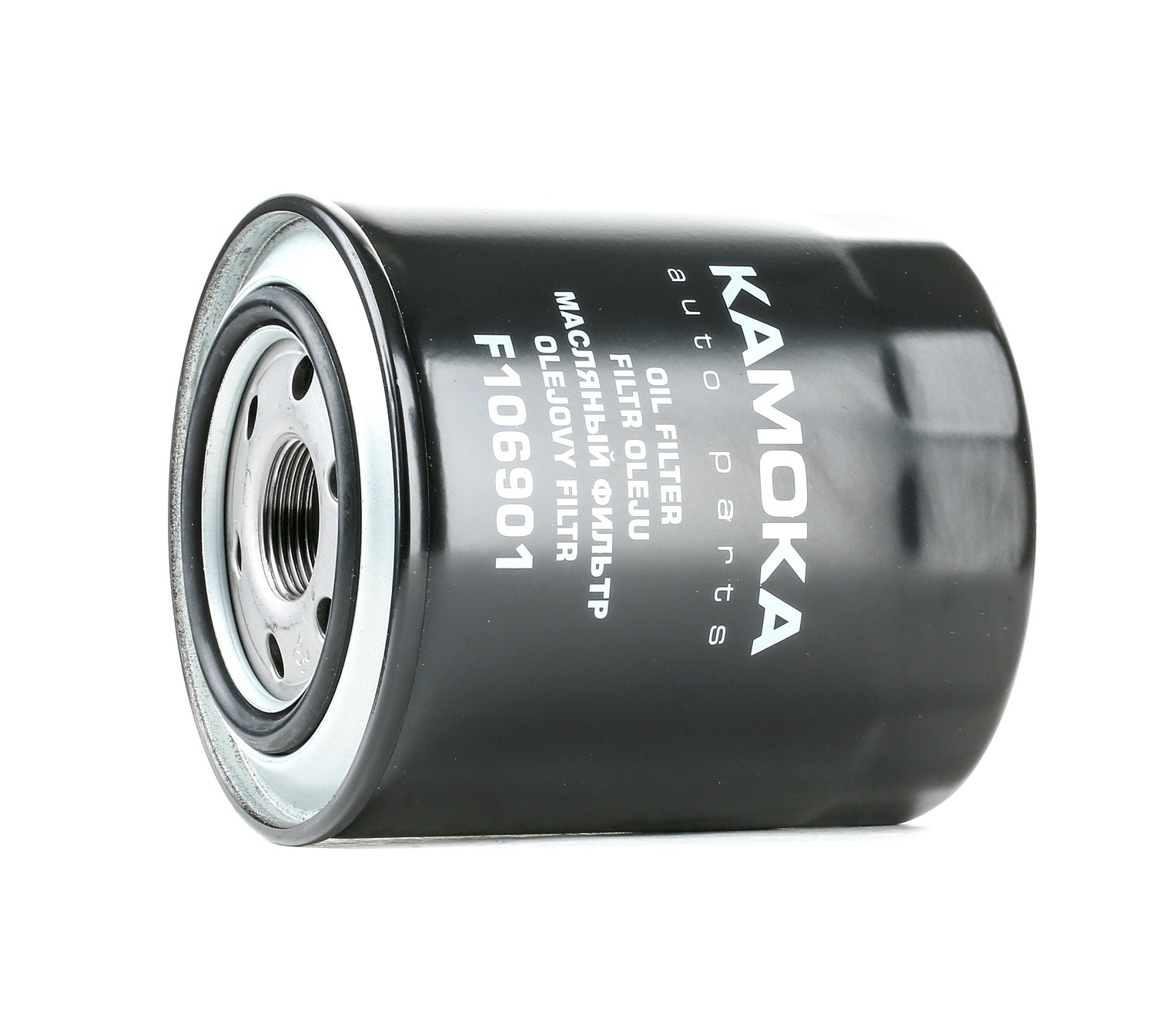 F106901 KAMOKA Oil filters MAZDA M26x1,5, with one anti-return valve, Spin-on Filter