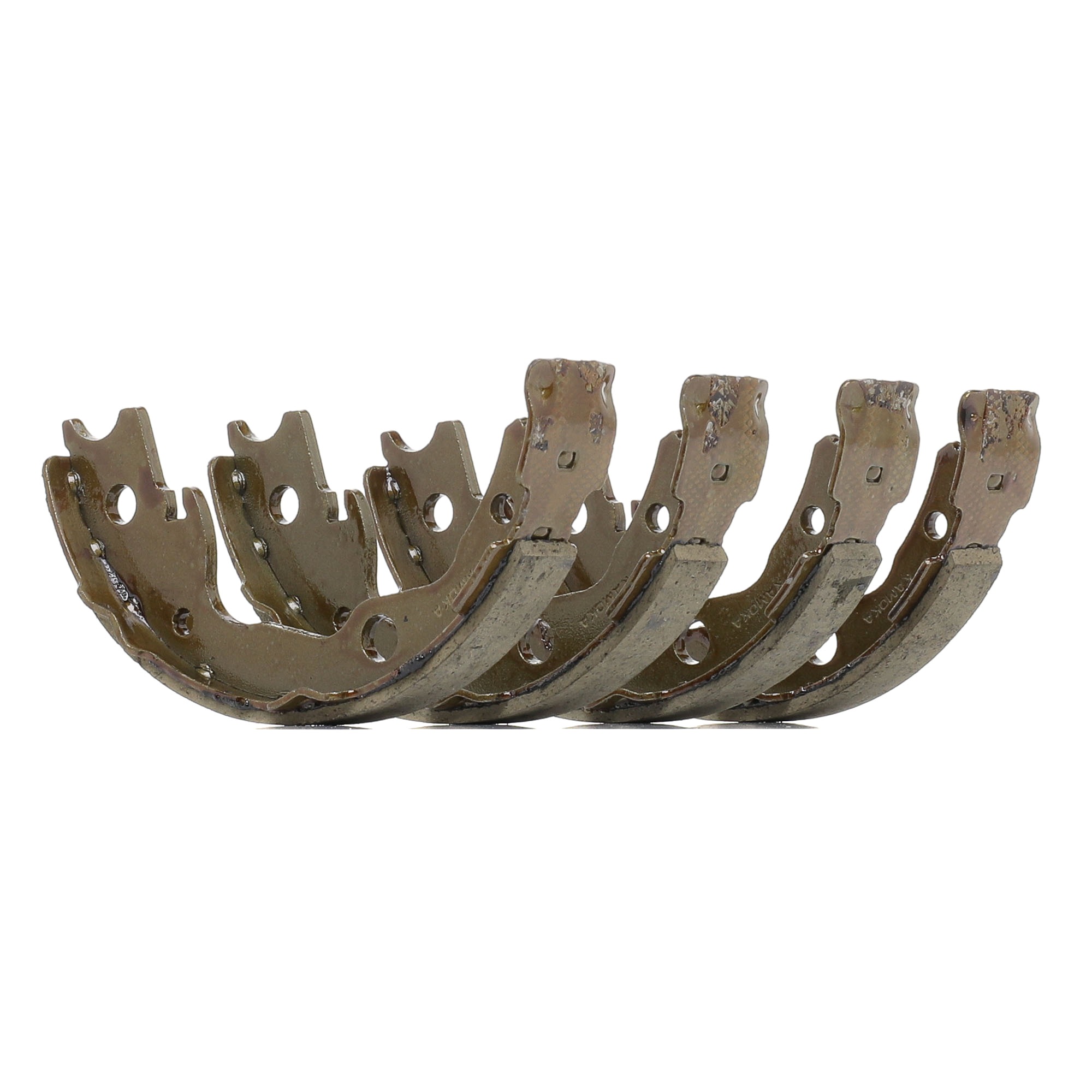 KAMOKA JQ212035 Handbremsbeläge Hinterachse, ohne Hebel
