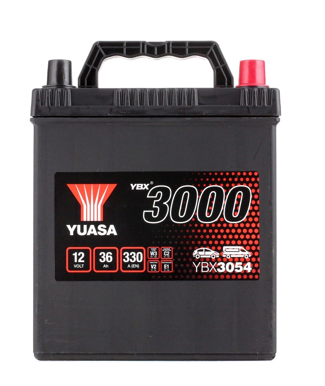 God Geliefde Federaal YBX3009 YUASA YBX3000 Accu / Batterij 12V 30Ah 300A N Loodaccu, Met  handgreep, Met laadniveau weergave ▷ AUTODOC prijs en ervaringen