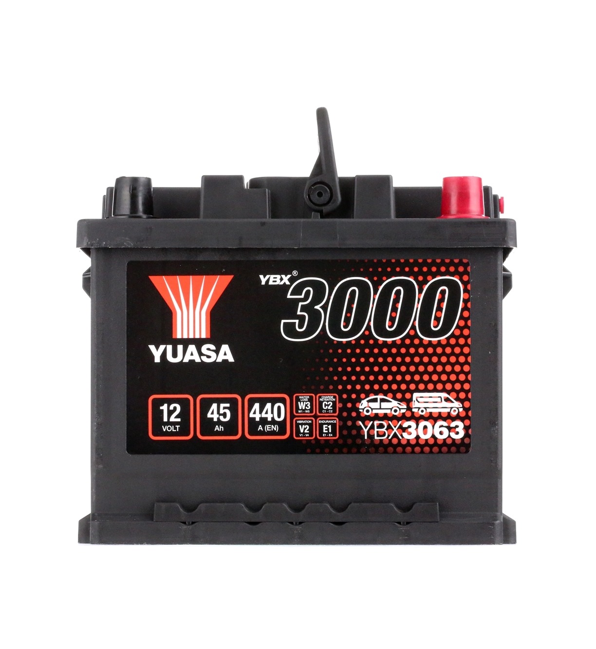 YUASA Autobatterie Audi YBX3063 in Original Qualität