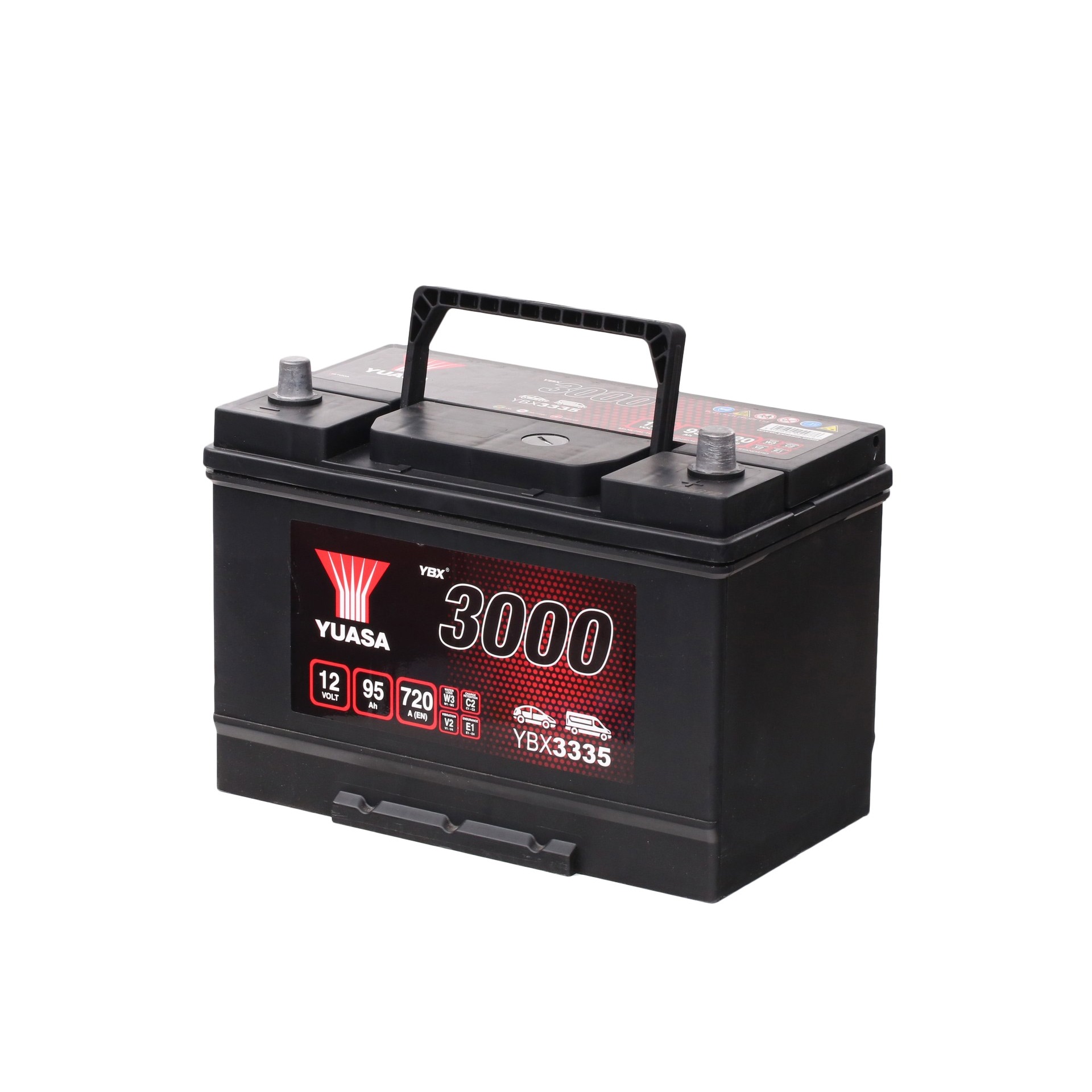 58521 YUASA YBX3000 YBX3335 Batteria MAZDA 5 (CW) 1.6 CD 116 CV Diesel 2018