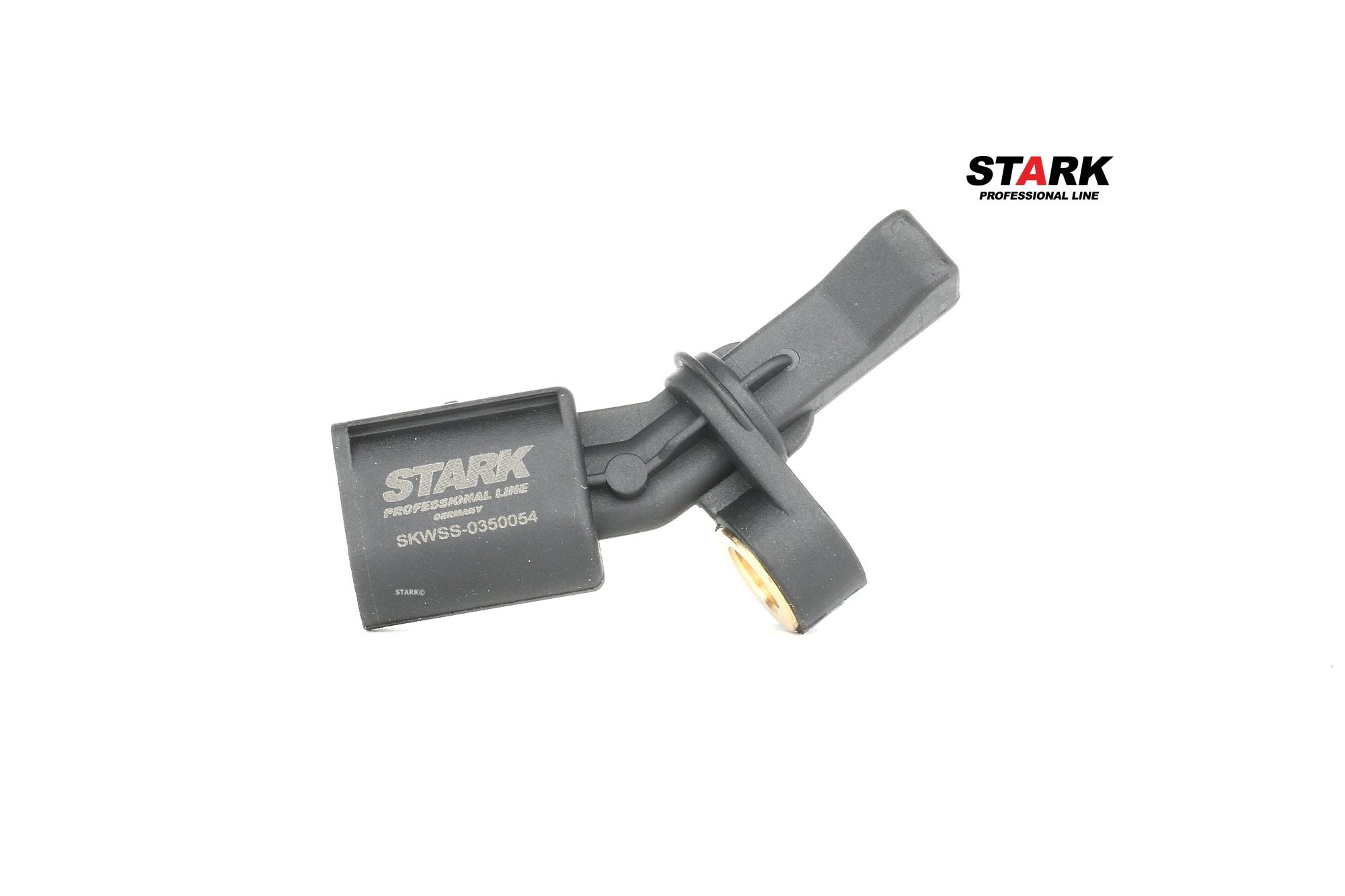 STARK SKWSS-0350054 ABS sensor Rear Axle Left, without cable, Hall Sensor, 2-pin connector, 23,5mm, 62mm, D Shape