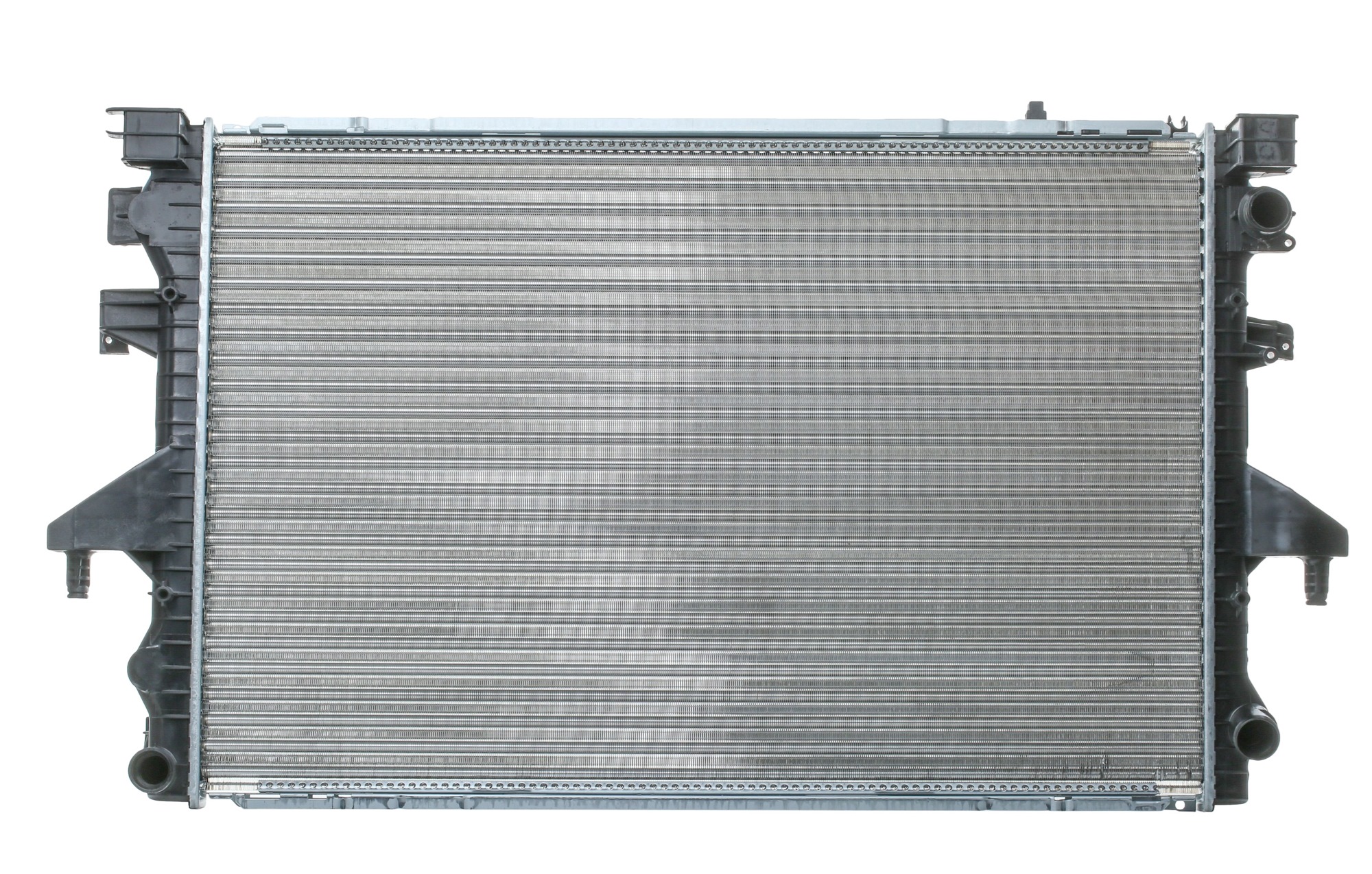 STARK SKRD-0120125 Engine radiator Aluminium, Plastic, for vehicles with/without air conditioning, Manual Transmission