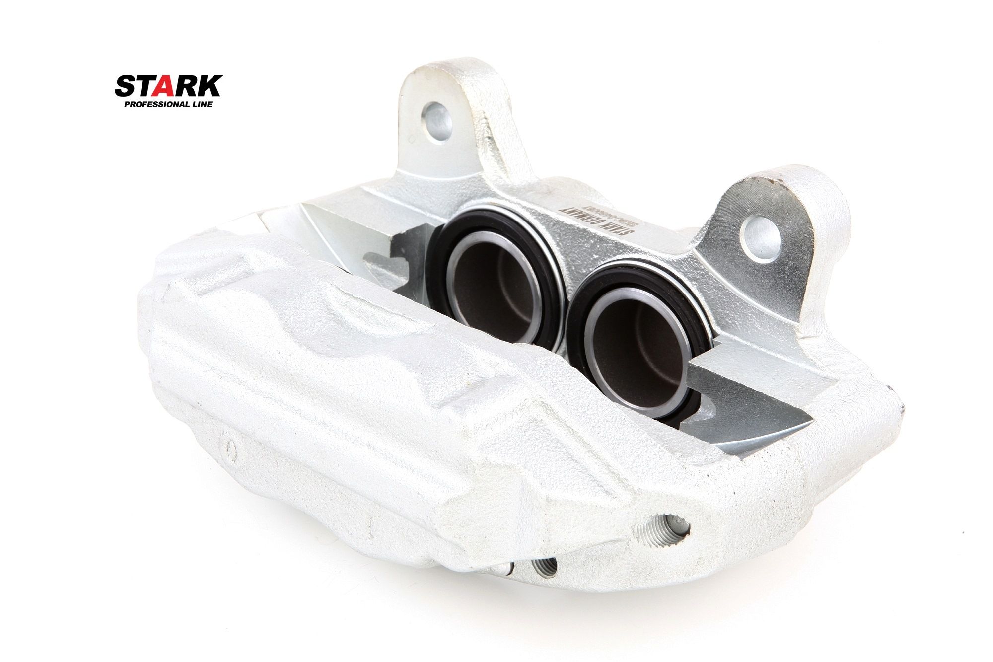 STARK SKBC-0460067 Brake caliper Cast Iron, Front Axle Left