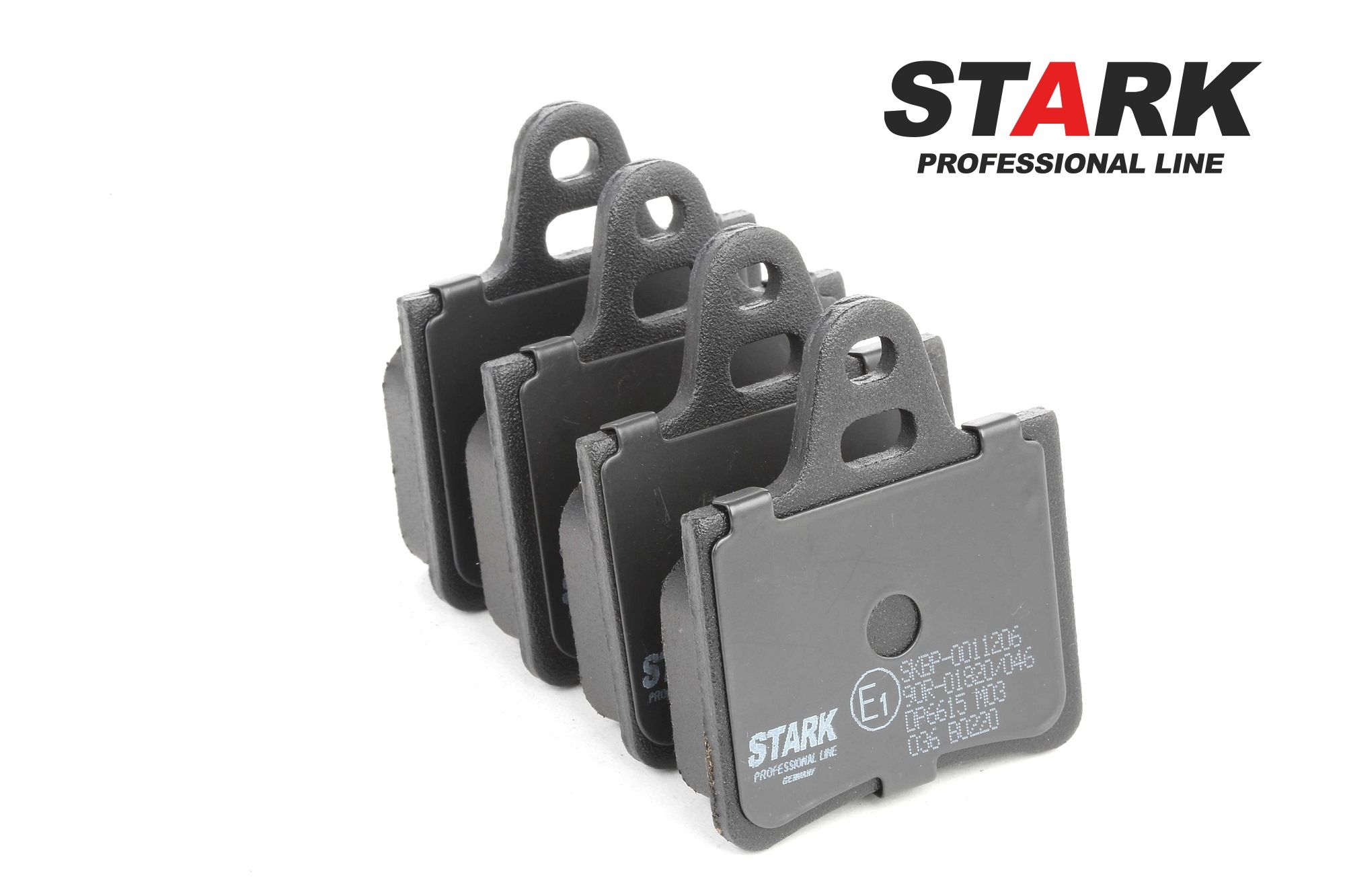 SKBP-0011206 STARK Hinterachse, exkl. Verschleißwarnkontakt Höhe 1: 64,75mm, Dicke/Stärke: 15,4mm Bremsbelagsatz SKBP-0011206 günstig kaufen