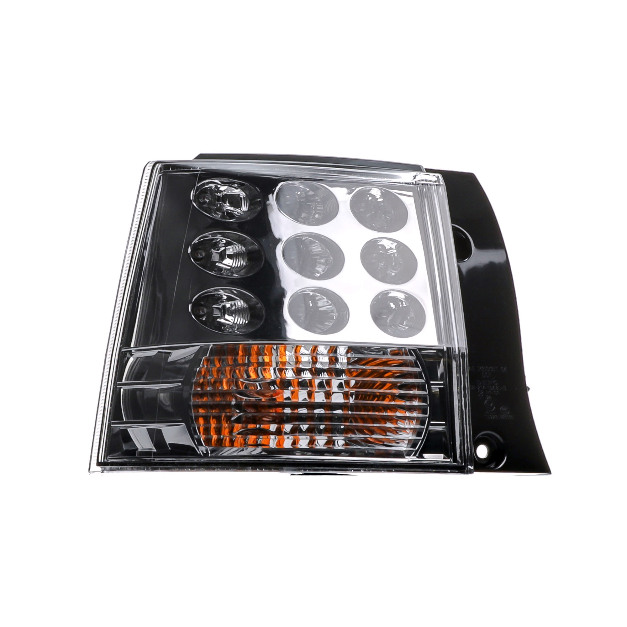 Set 2 Fanali Posteriori Retronebbina Per Pajero DiD 2001-2002 - SX E DX Su Paraurti, Con Portalampade E Lampadine