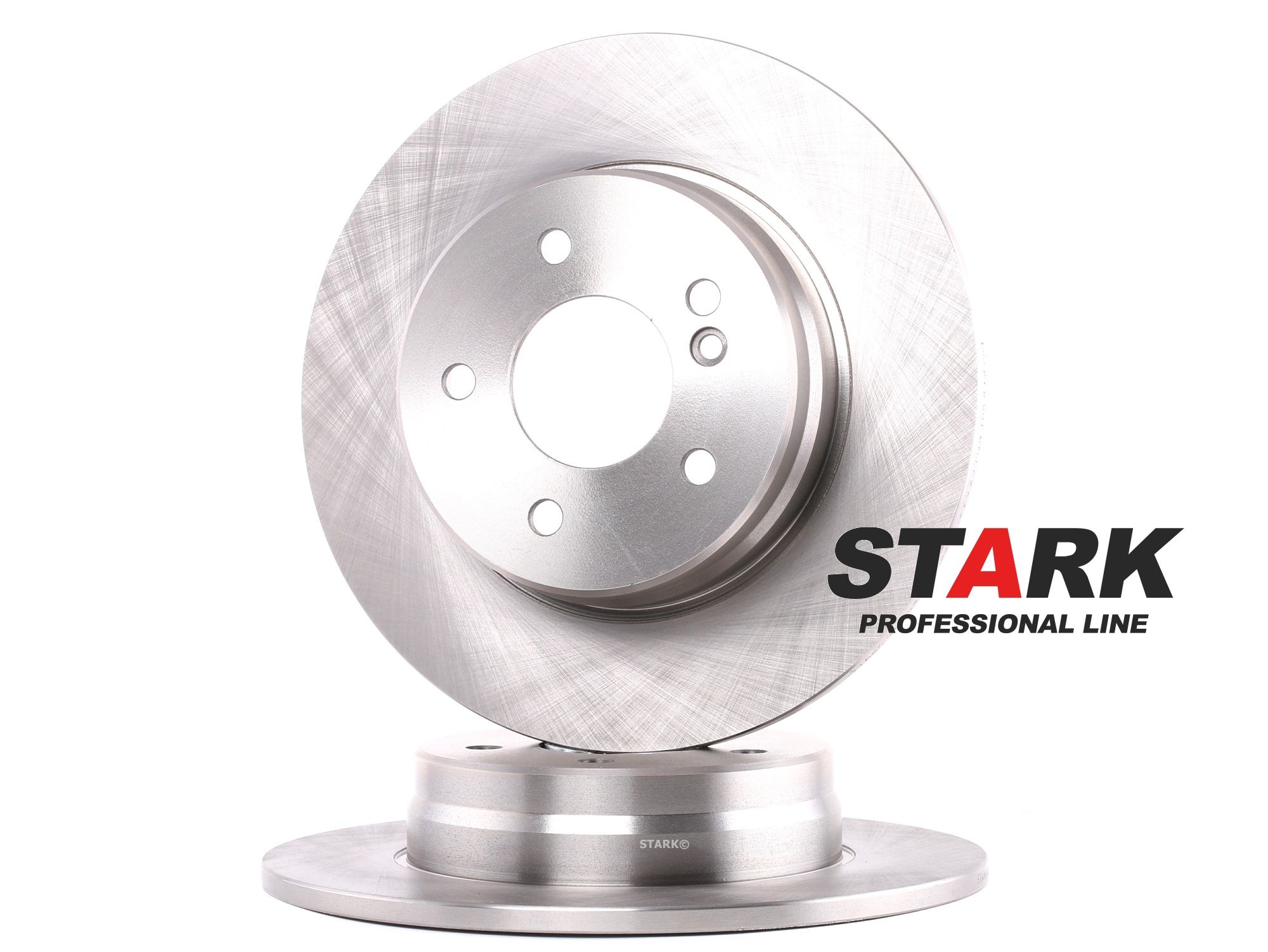STARK SKBD-0022029 Brake disc Rear Axle, 289,7x10mm, 5/6x112,0, solid, Uncoated