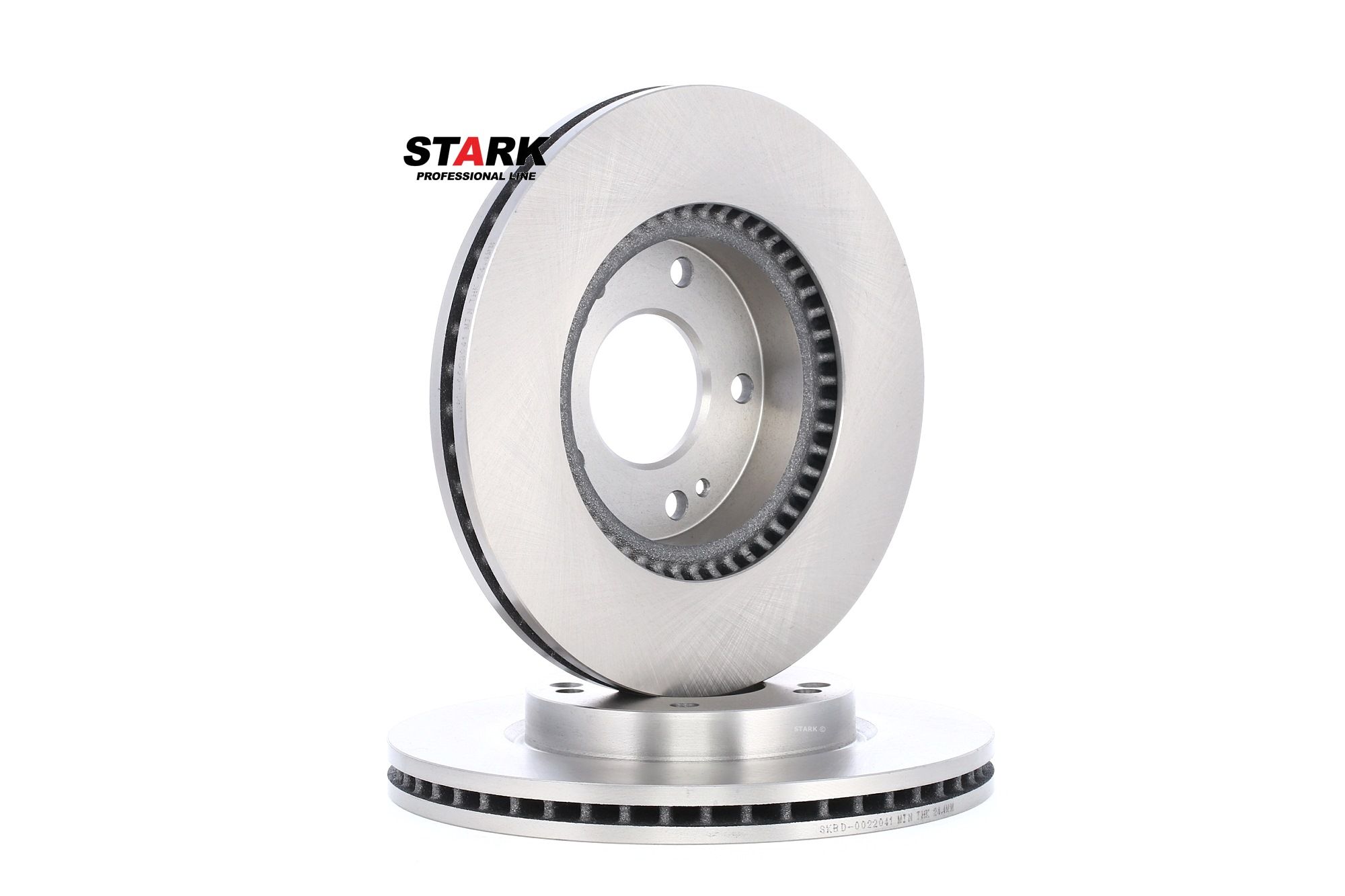 STARK SKBD-0022041 Brake disc Front Axle, 280,0x26mm, 05/07x114,3, internally vented, Uncoated