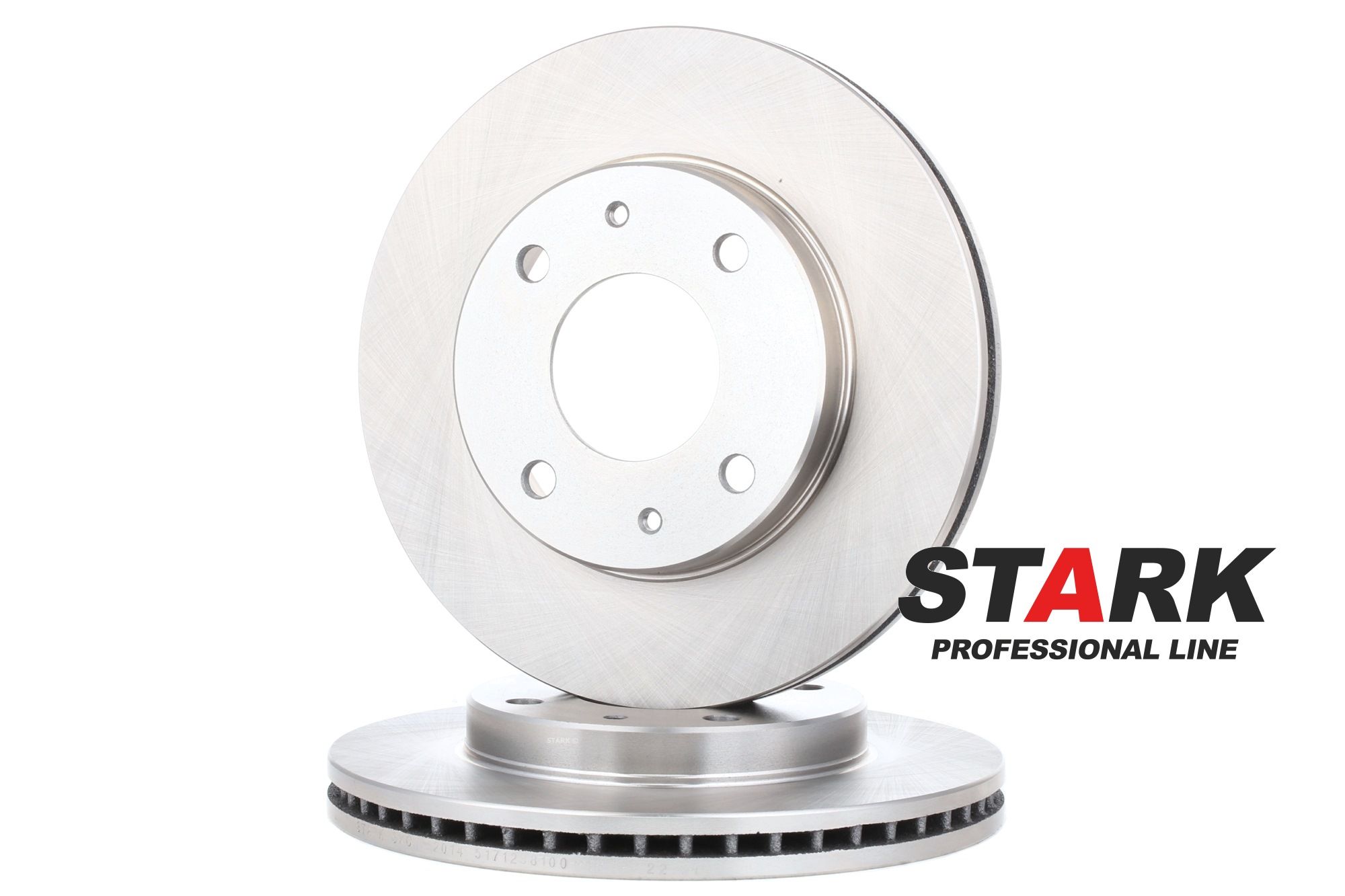STARK SKBD-0022207 Brake disc Front Axle, 257,0x24mm, 04/06x114,3, internally vented