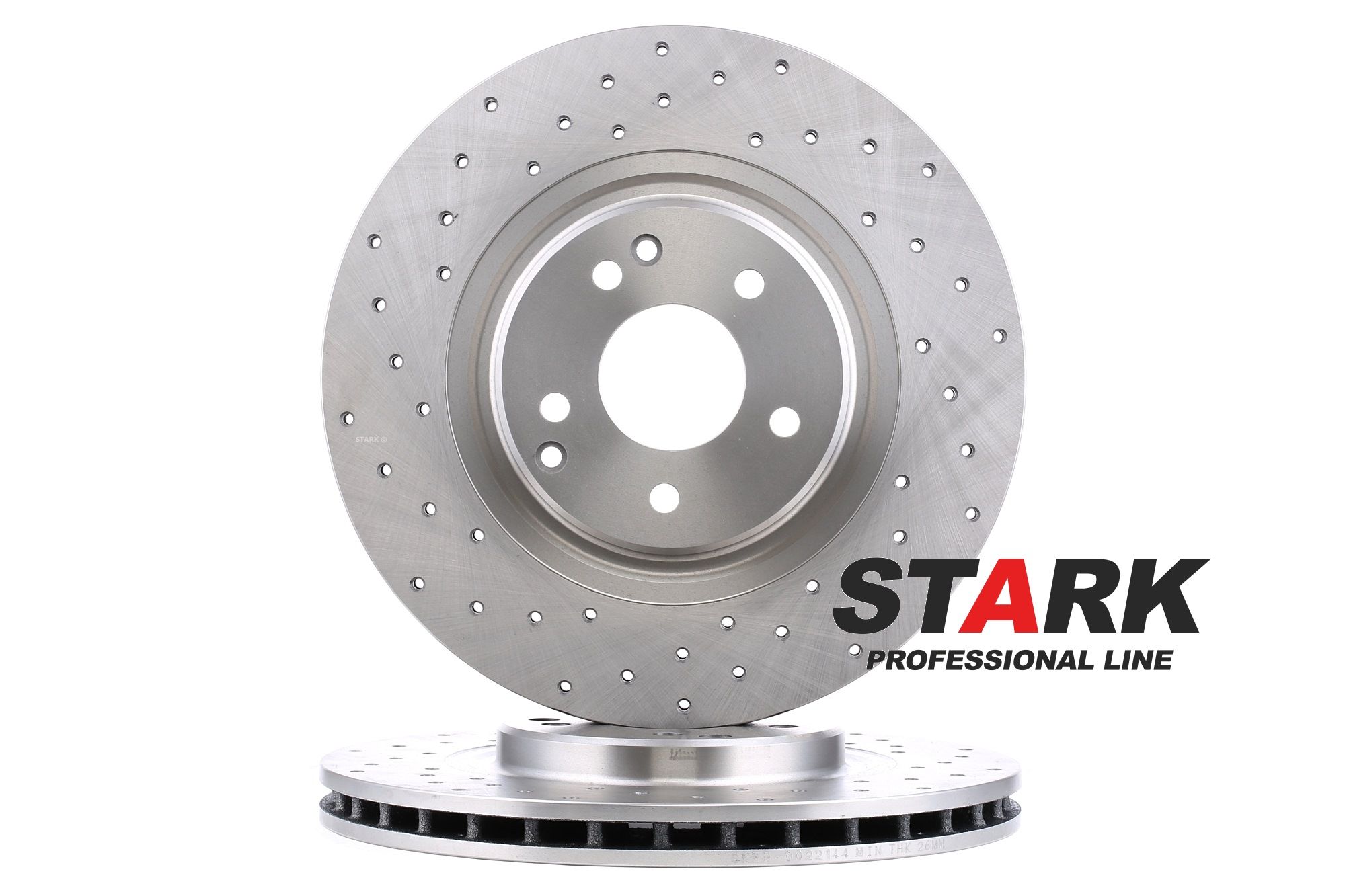 STARK SKBD-0022144 Brake disc Front Axle, 330,0x28mm, 5x112, perforated/vented