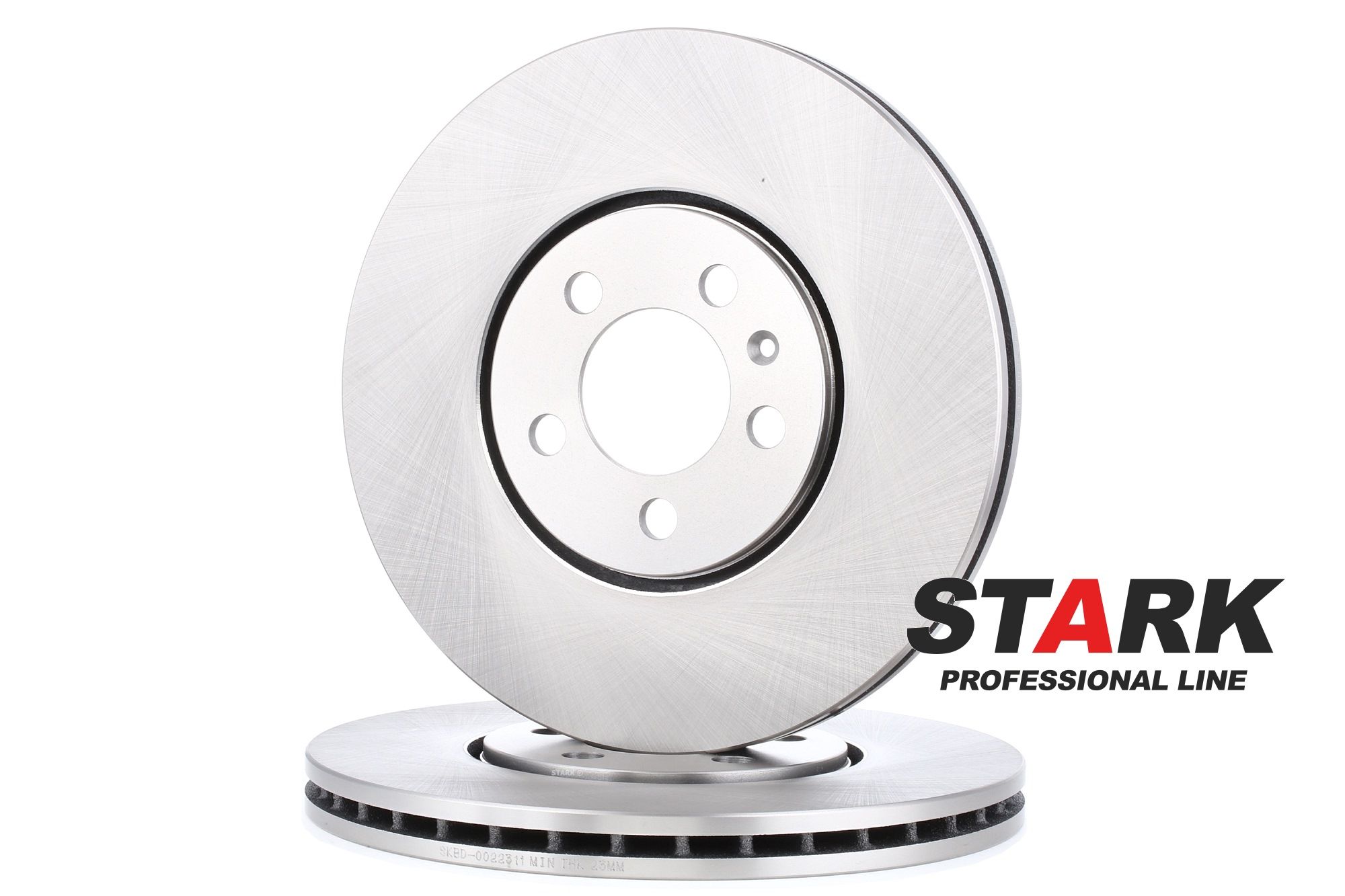 STARK SKBD-0022311 Brake disc Front Axle, 288x25mm, 5x100, Vented