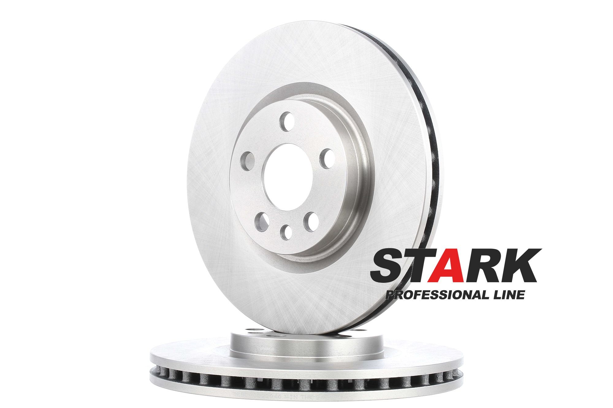 STARK SKBD-0022046 Brake disc Front Axle, 281x26mm, 05/06x98, internally vented, Uncoated