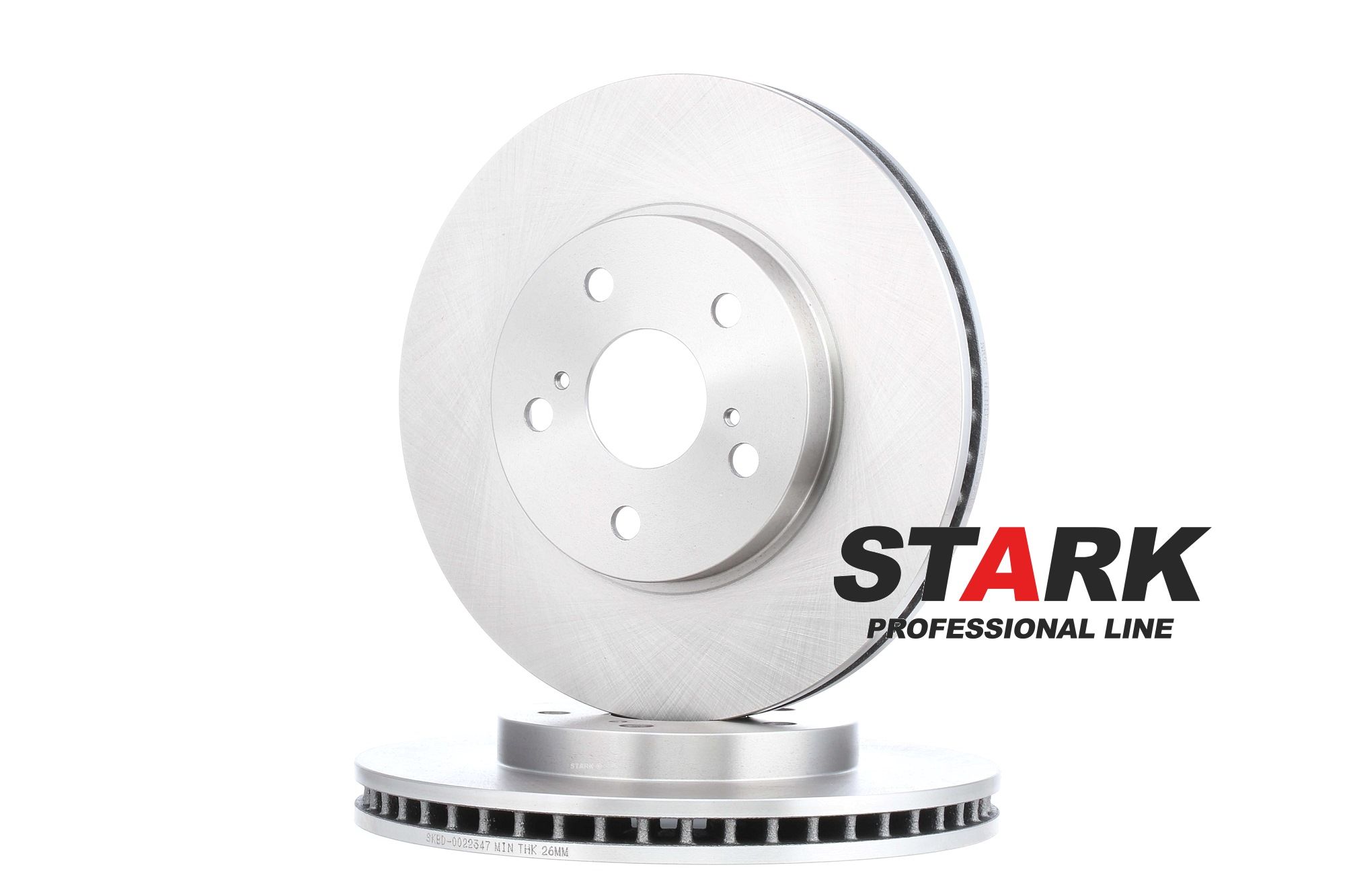 STARK SKBD-0022347 Brake disc Front Axle, 296,0x28mm, 5x114,3, Vented