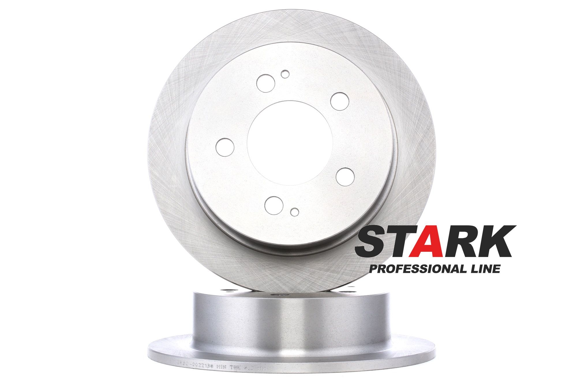 STARK SKBD-0022138 Brake disc Rear Axle, 299x10,2mm, 5/7, 5, solid