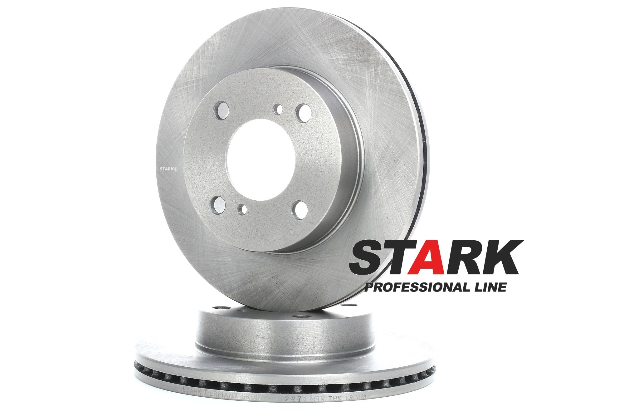 STARK SKBD-0022271 Brake disc Front Axle, 231,0x20mm, 04/06x100, internally vented