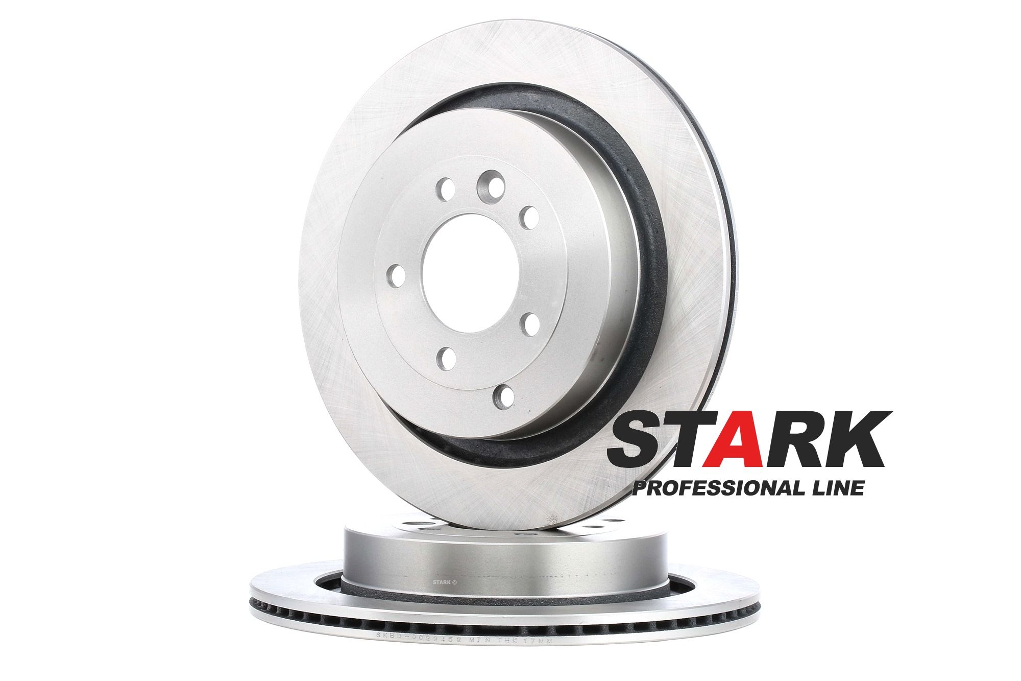 STARK SKBD-0022452 Brake disc Rear Axle, 350,0x20mm, 5/7, Vented, Uncoated