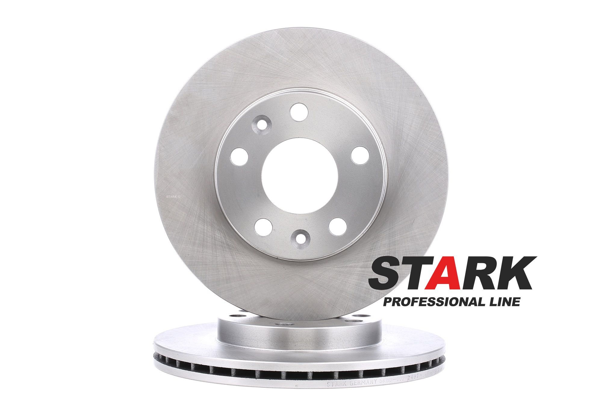STARK Front Axle, 269,0x22,4mm, 05/07x114,3, internally vented, Uncoated Ø: 269,0mm, Brake Disc Thickness: 22,4mm Brake rotor SKBD-0022497 buy