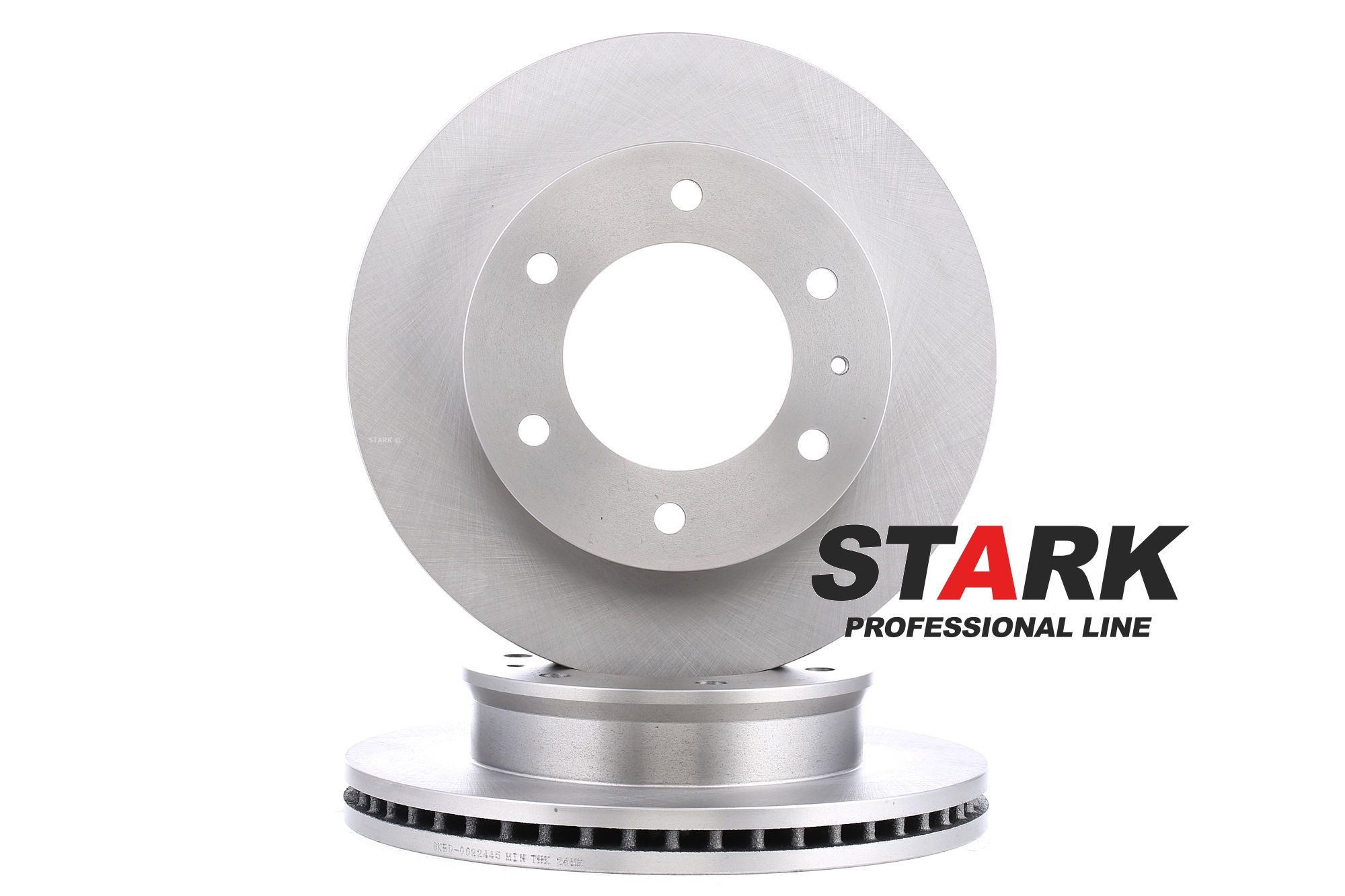 STARK SKBD-0022445 Brake disc Front Axle, 289,0x28mm, 06/07x139,7, internally vented, Uncoated