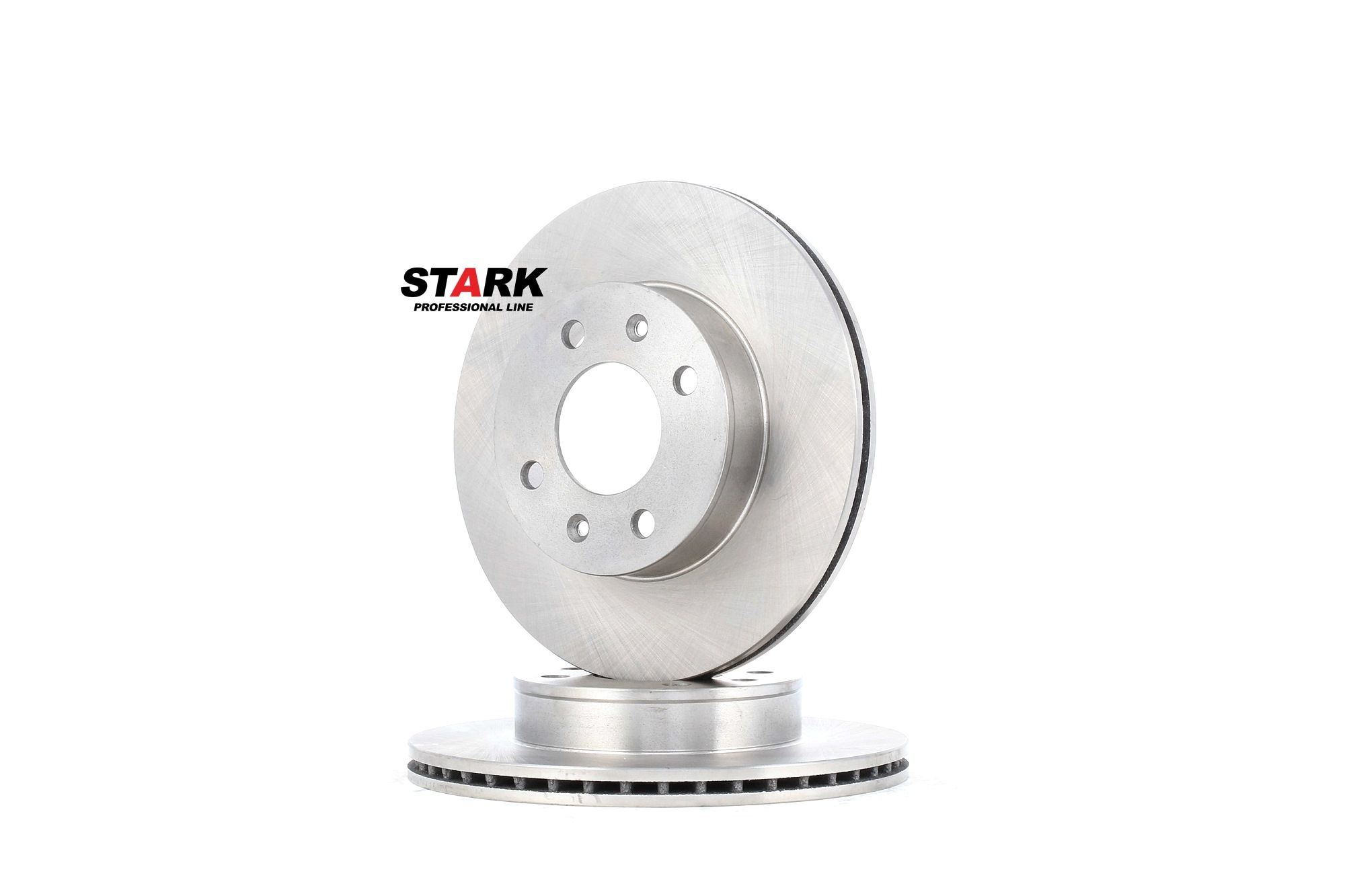 STARK SKBD-0022034 Brake disc Front Axle, 241,0x18mm, 04/06x100, internally vented, Uncoated