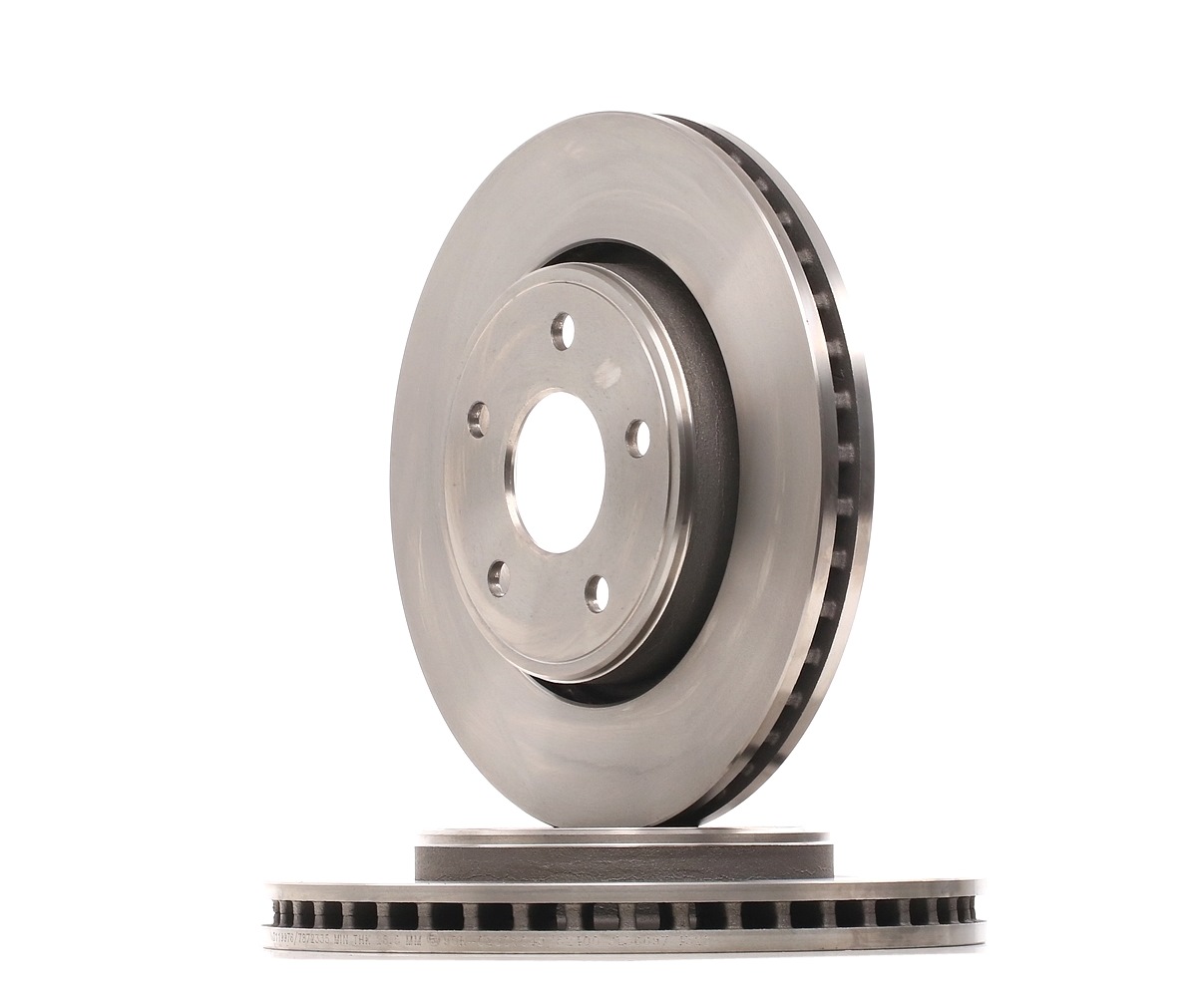 STARK SKBD-0022111 Brake disc Front Axle, 276,0x24mm, 06/10x108, internally vented, Uncoated