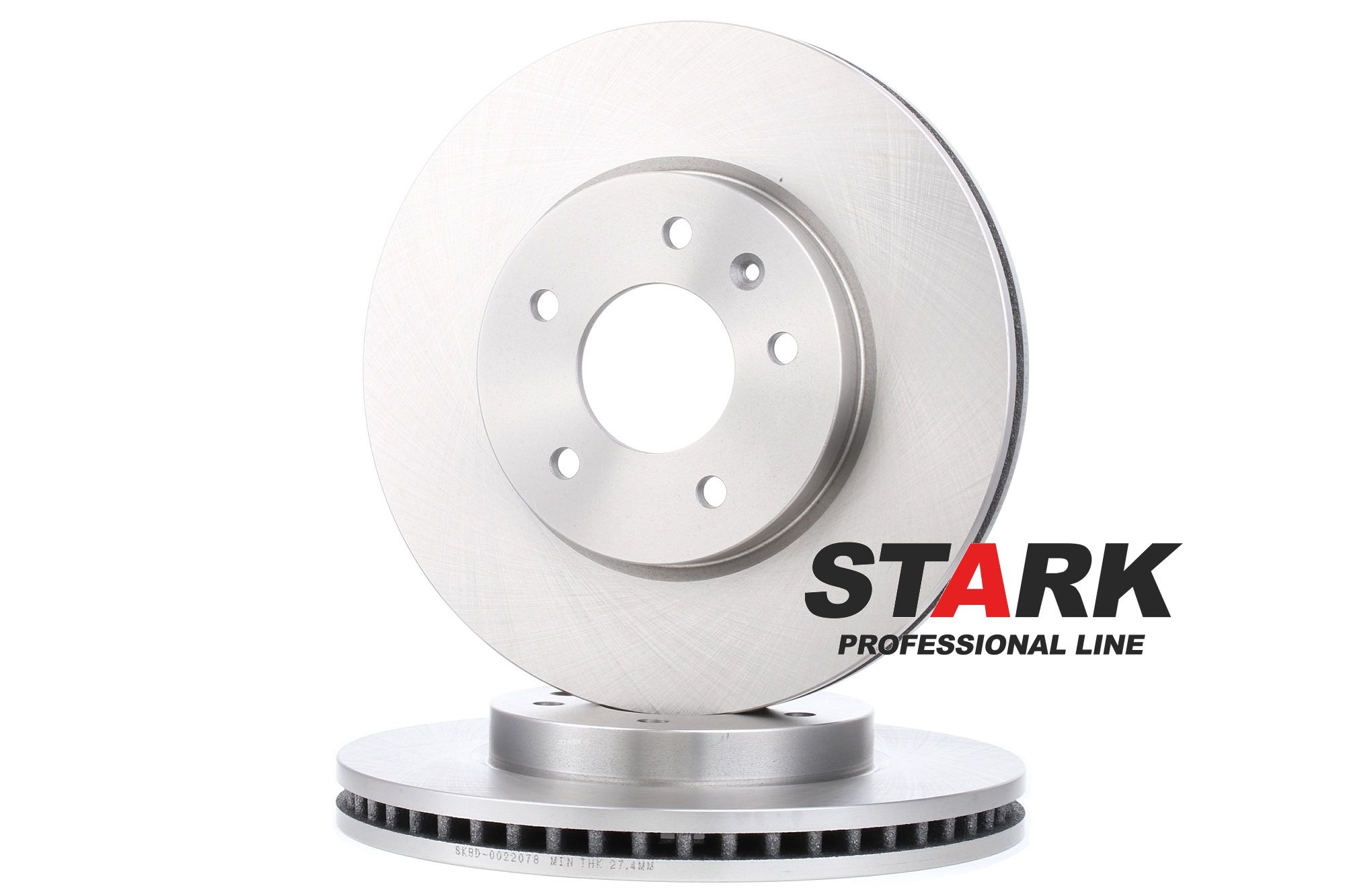 STARK Front Axle, 296,0x29mm, 05/06x115, internally vented, Uncoated Ø: 296,0mm, Brake Disc Thickness: 29mm Brake rotor SKBD-0022078 buy
