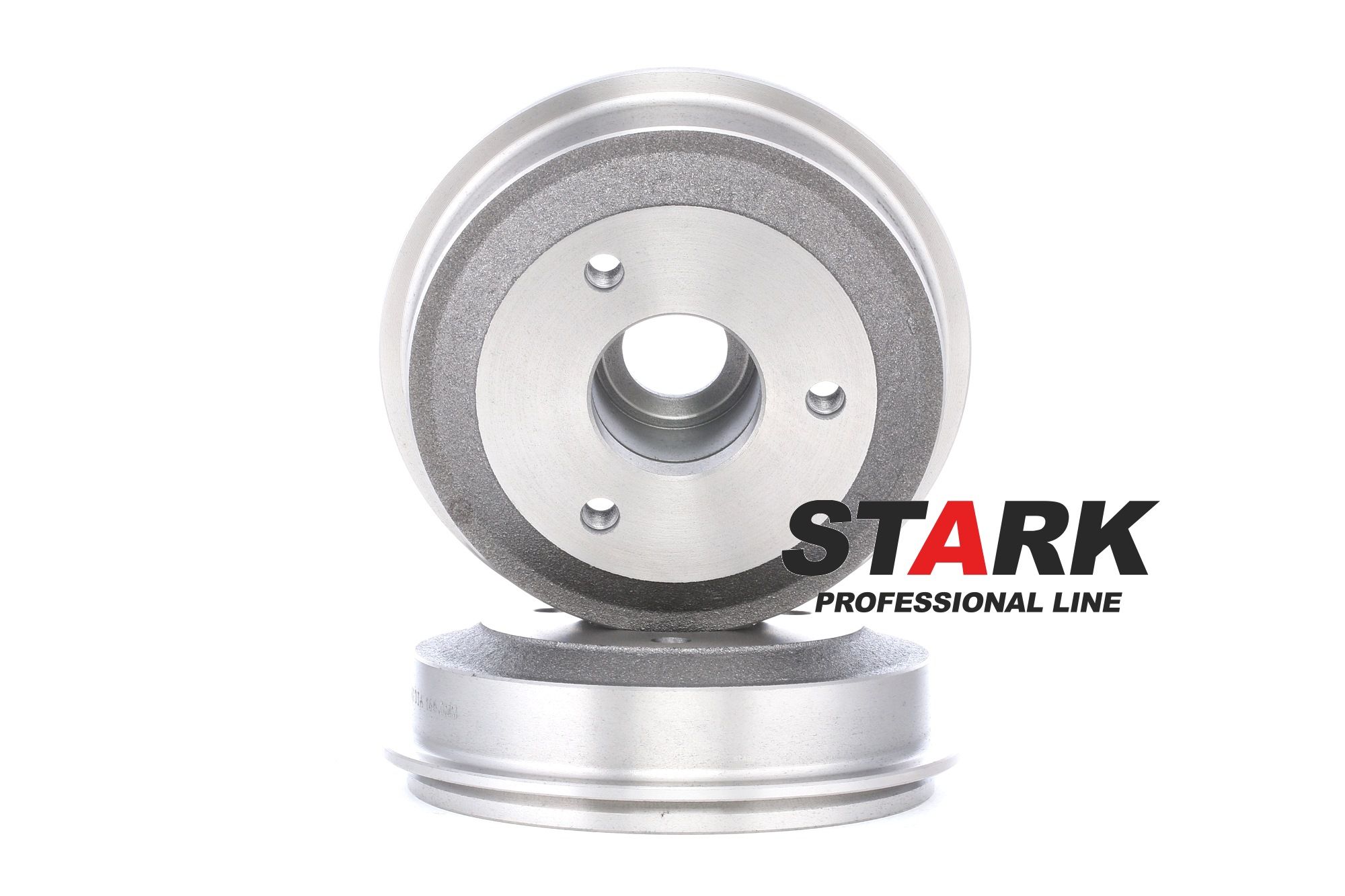 STARK SKBDM-0800017 Brake Drum without wheel bearing, 201mm, Rear Axle