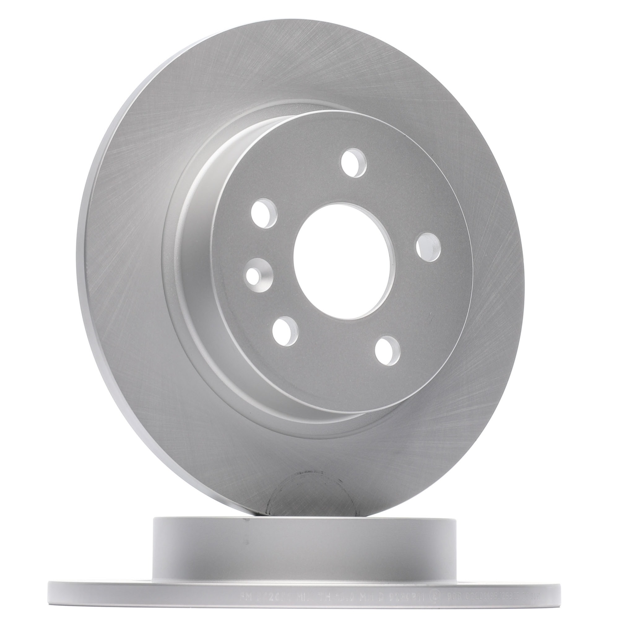 JURID 268x12mm, 5, 5+1, solid, Coated Ø: 268mm, Num. of holes: 5, Brake Disc Thickness: 12mm Brake rotor 562651JC buy