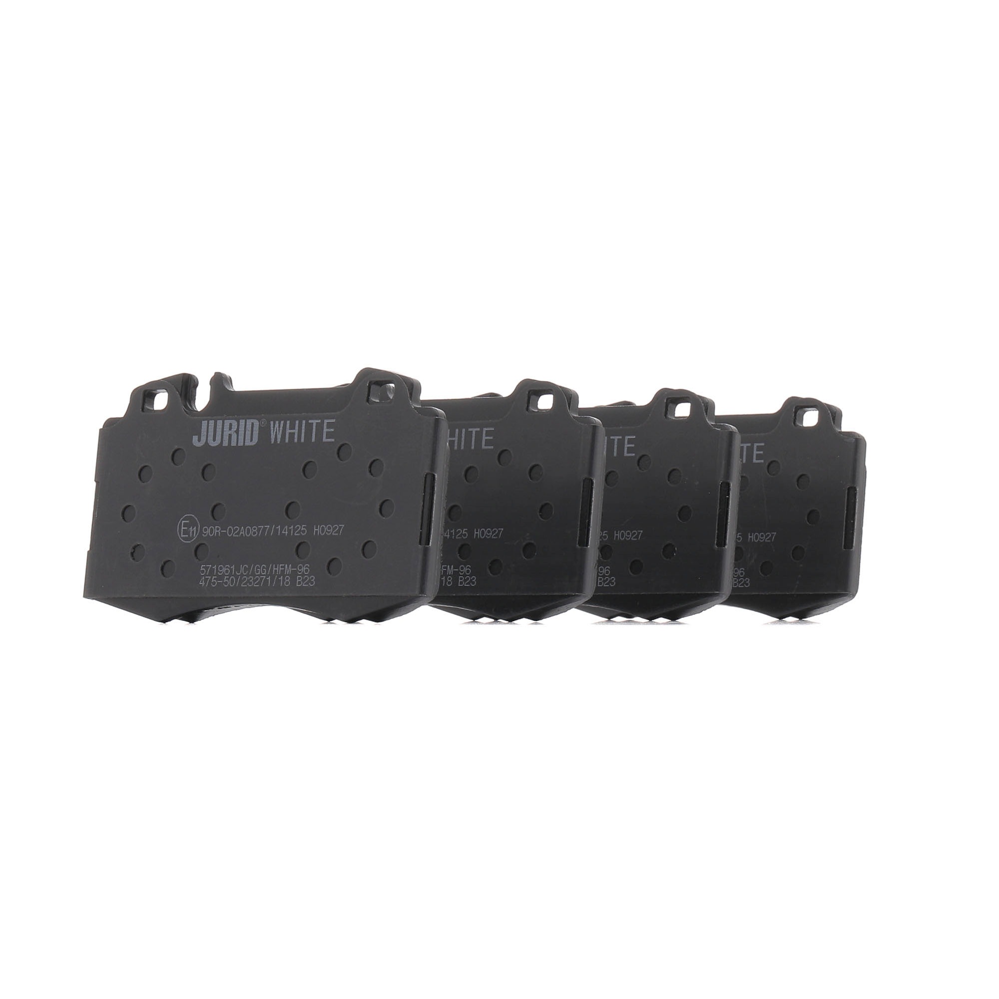 571961JC JURID Disc brake pads Mercedes C190