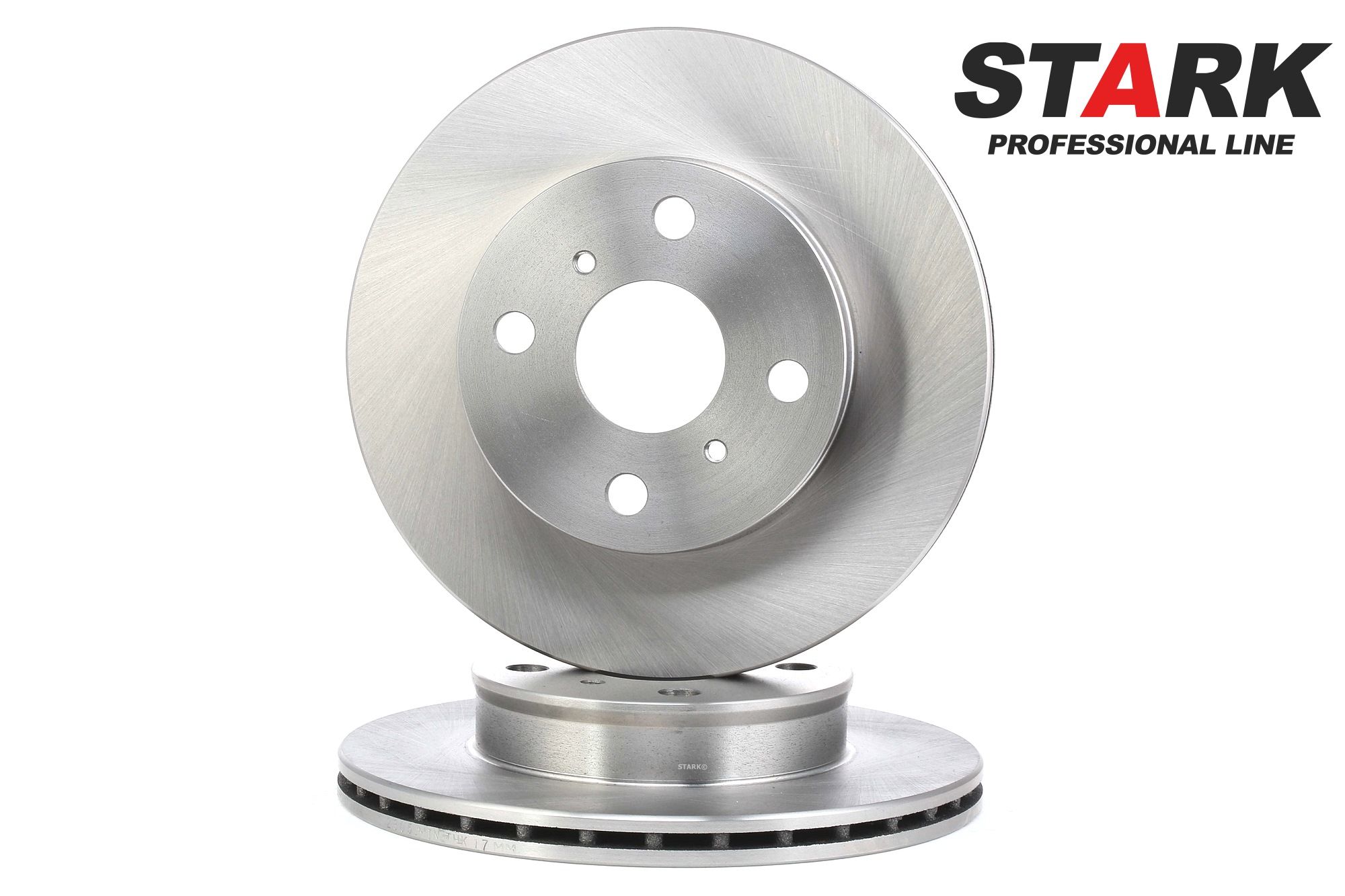 STARK Front Axle, 238,0x18mm, 4x100, Vented, Uncoated Ø: 238,0mm, Num. of holes: 4, Brake Disc Thickness: 18mm Brake rotor SKBD-0022305 buy