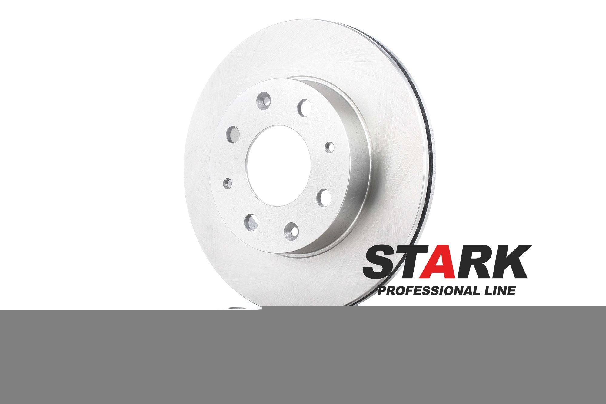 STARK SKBD-0022238 Brake disc Front Axle, 230,5x17mm, 4/8x100, internally vented, Uncoated