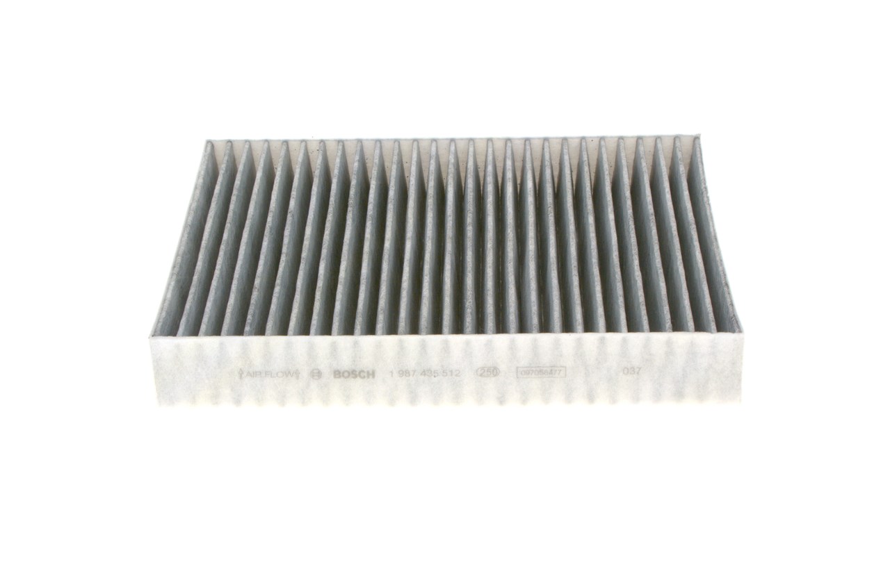 R 5512 BOSCH Activated Carbon Filter, 277 mm x 219 mm x 40 mm Width: 219mm, Height: 40mm, Length: 277mm Cabin filter 1 987 435 512 buy