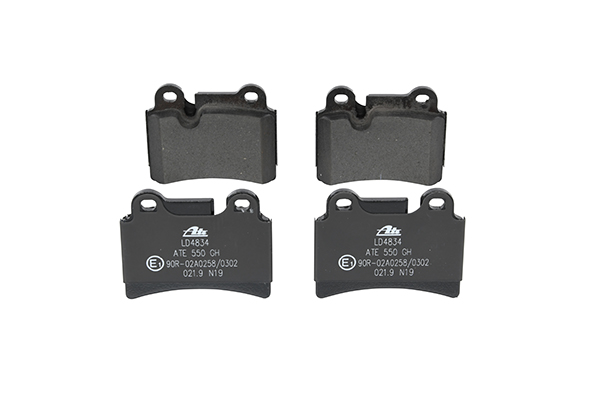 LD4834 ATE Ceramic prepared for wear indicator, excl. wear warning contact Height: 70,1mm, Width: 86,8mm, Thickness: 17,1mm Brake pads 13.0470-4834.2 buy