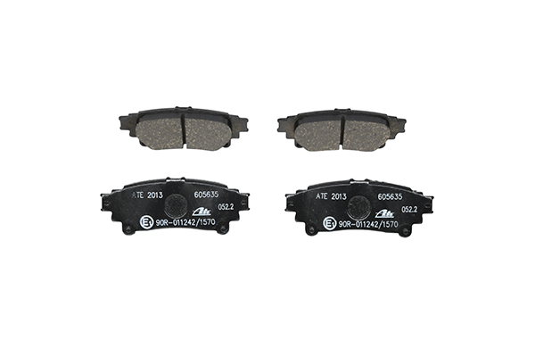 605635 ATE without integrated wear warning contact Height: 45,7mm, Width: 115,2mm, Thickness: 15,0mm Brake pads 13.0460-5635.2 buy