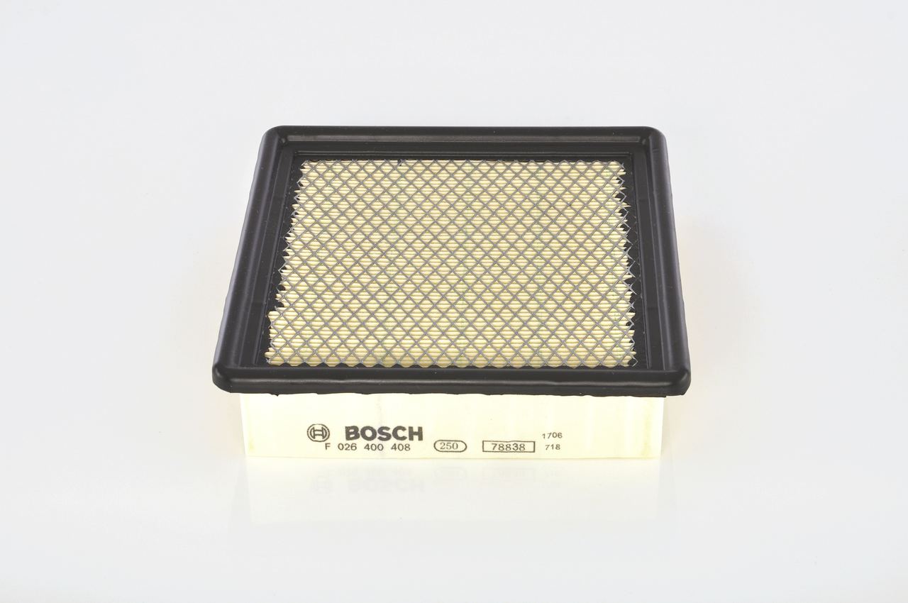 BOSCH F 026 400 408 Air filter 45mm, 180mm, 191mm, Filter Insert