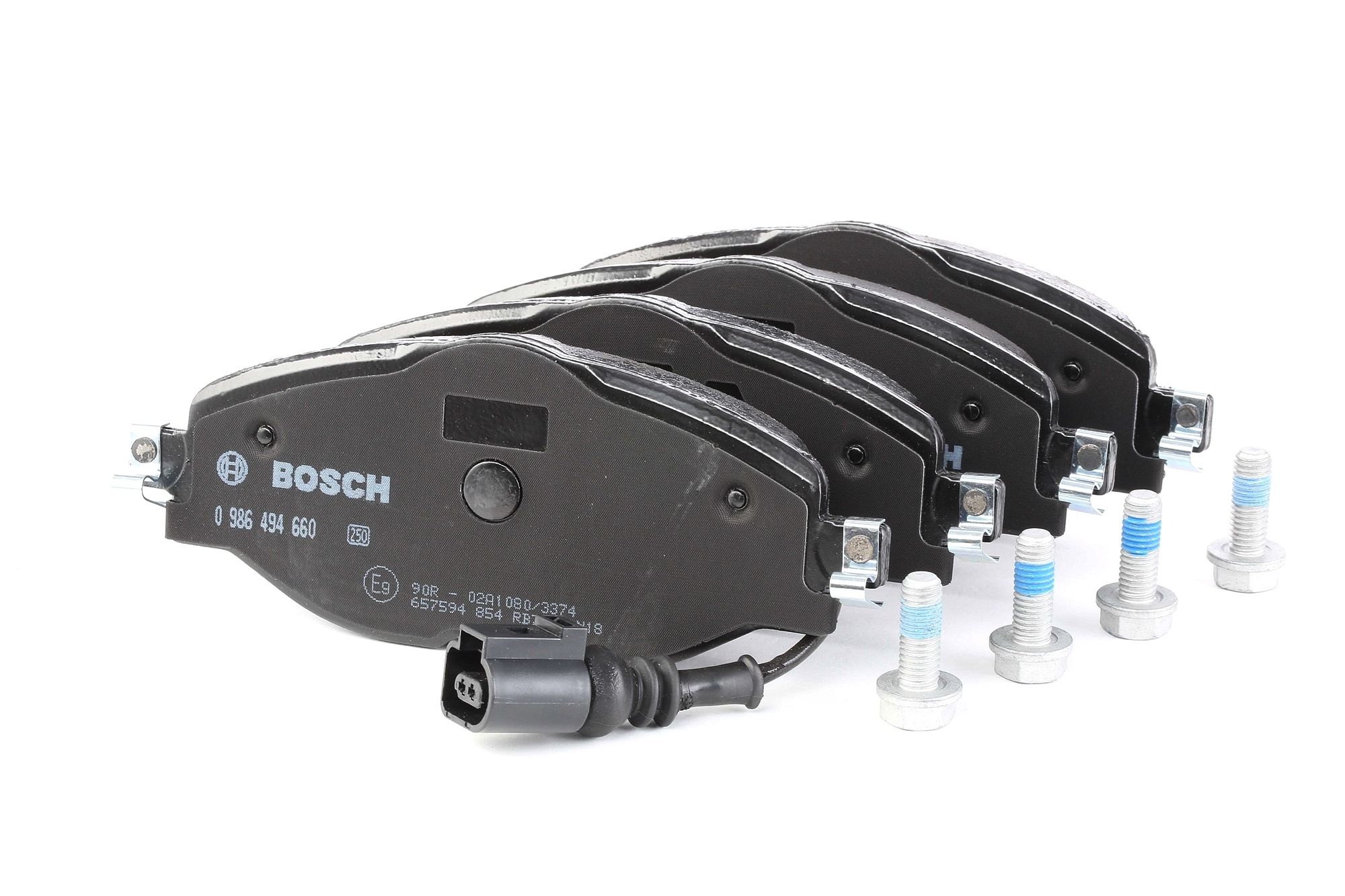 4-teilig Bosch 986494370 Bremsbelag 