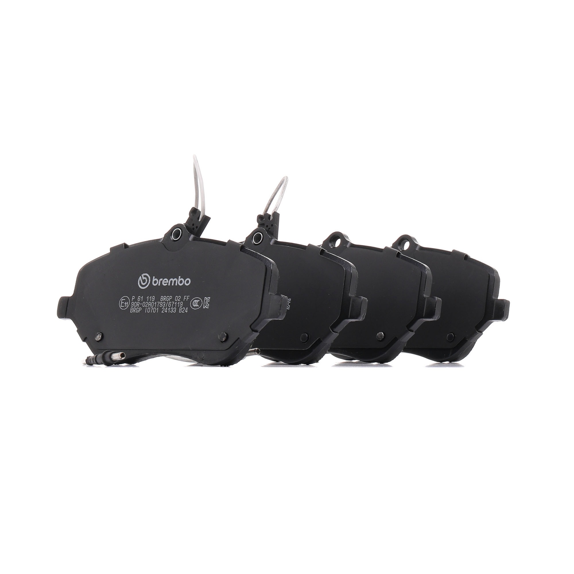 24174 BREMBO P61119 Τακάκια φρένων Peugeot 407 Sedan 2.2 158 PS Βενζίνη 2006 τιμες