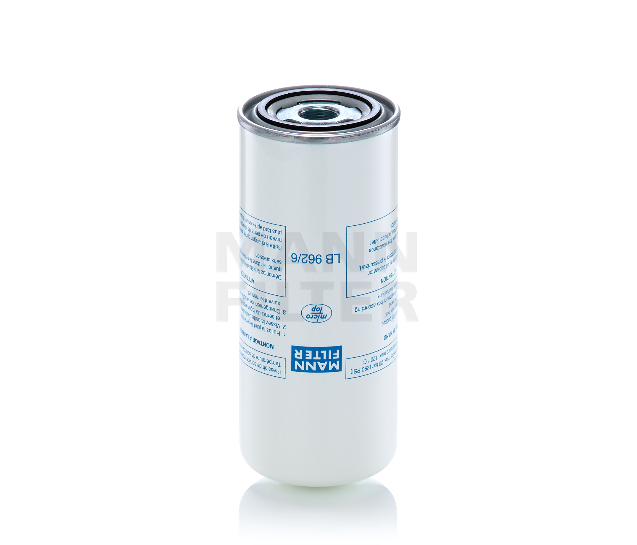 MANN-FILTER Filter, tehnika komprimirnega zraka LB 962/6 - kupite z popustom