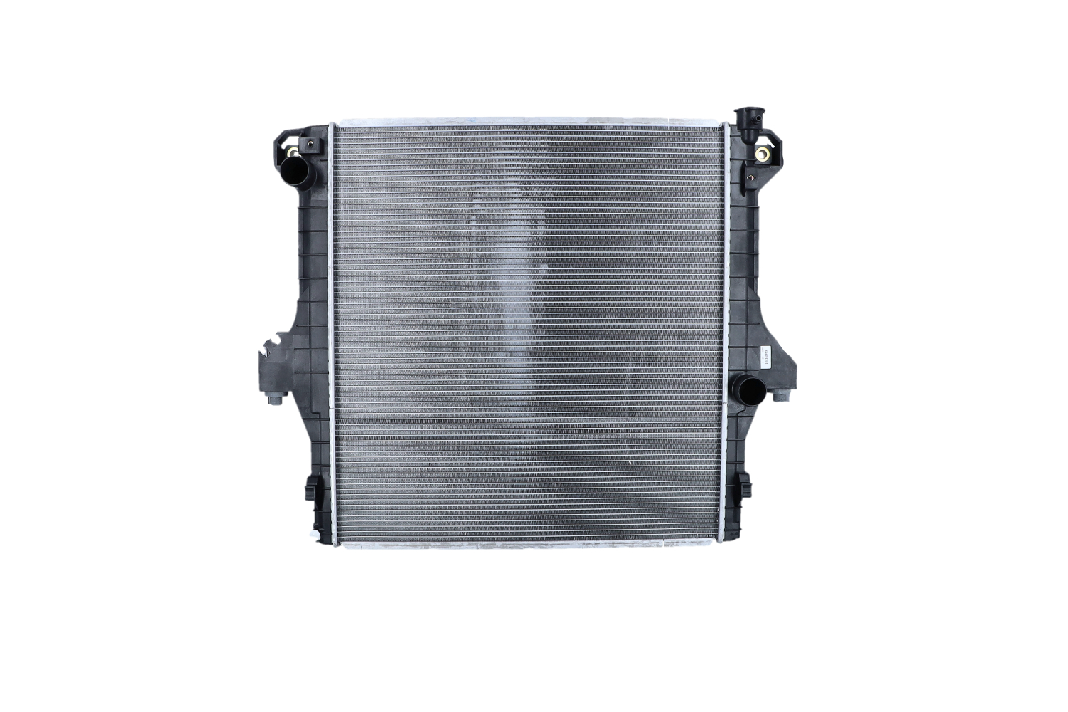 56025 NRF Radiators DODGE Aluminium, 738 x 684 x 36 mm, with mounting parts, Brazed cooling fins