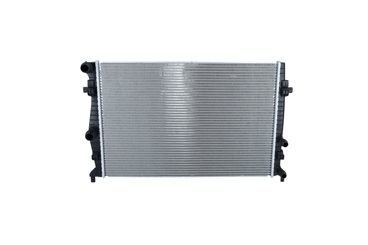 NRF 58398 Radiador, refrigeración del motor Aluminio, 650 x 438 x 22 mm, Aletas refrigeración soldadas