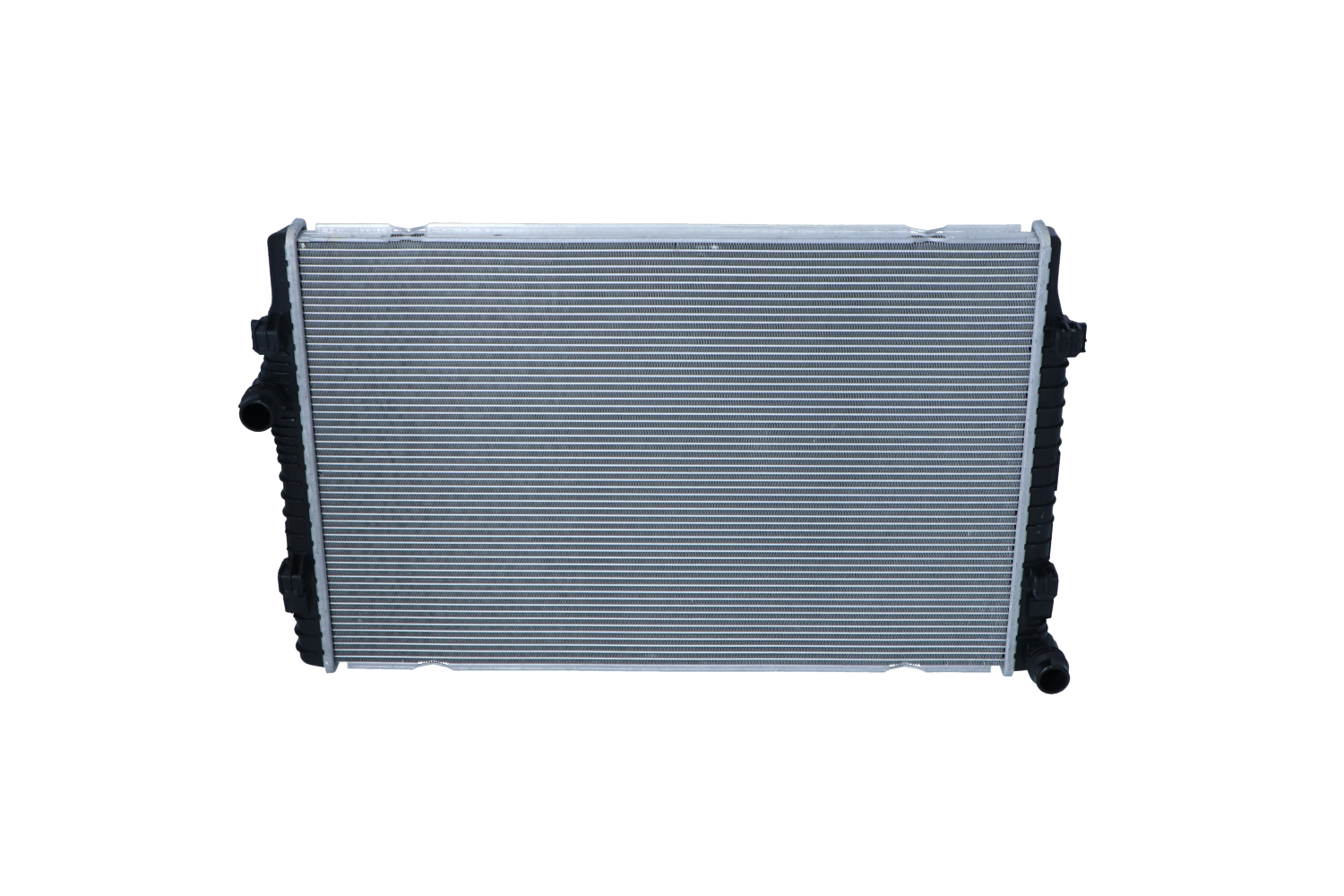 NRF 58437 Engine radiator Aluminium, 650 x 434 x 32 mm, Brazed cooling fins