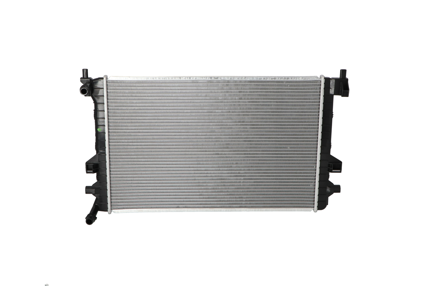 NRF 58471 Engine radiator Aluminium, 620 x 398 x 16 mm, with seal ring, Brazed cooling fins