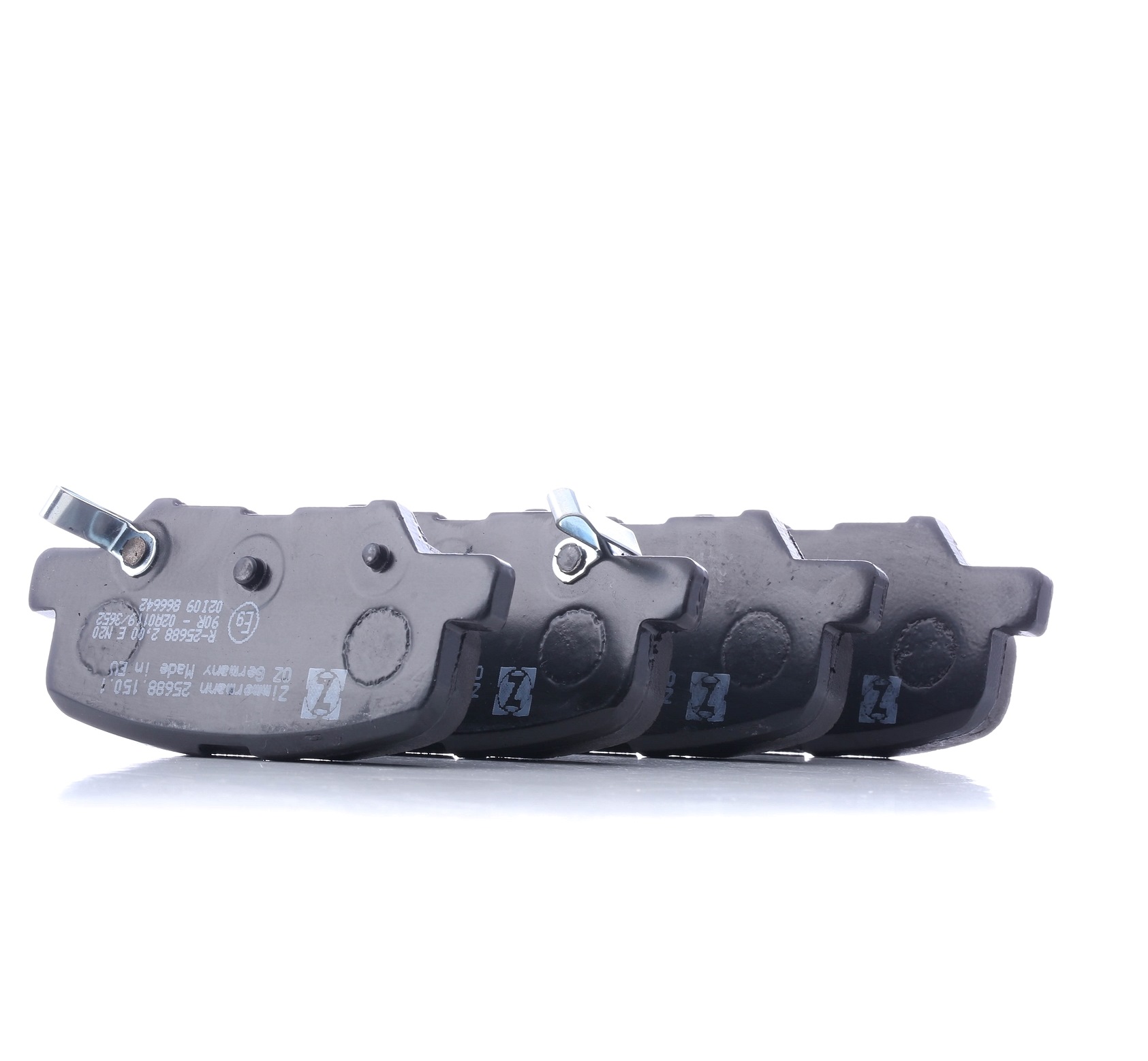 25688 ZIMMERMANN Photo corresponds to scope of supply Height: 44mm, Width: 102mm, Thickness: 14mm Brake pads 25688.150.1 buy