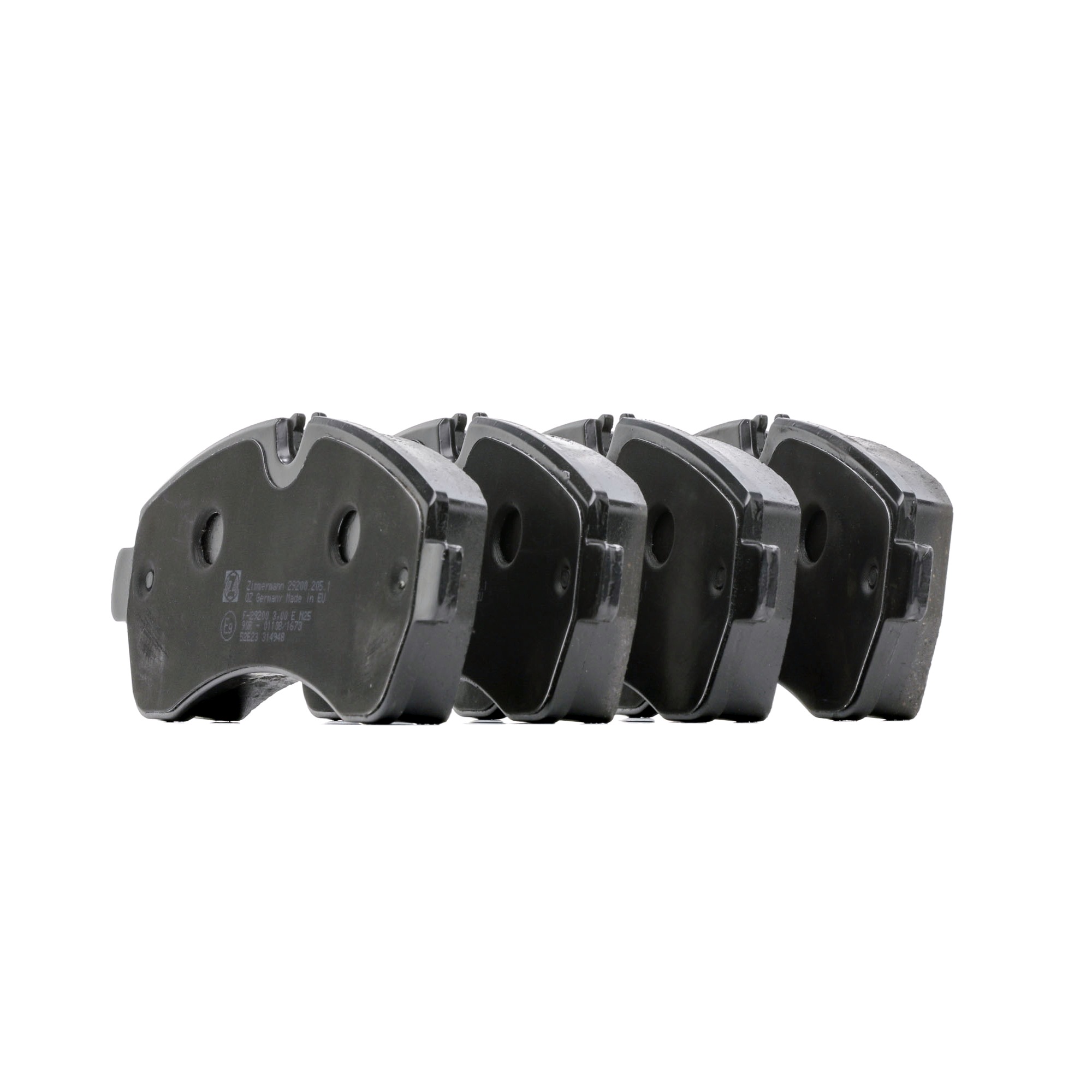 29200 ZIMMERMANN 292002052 Bremsekloss Sprinter 5-T Flatvogn lastebil/Chassis (W906) 518 CDI 3.0 4x4 184 hk Diesel 2008 pris