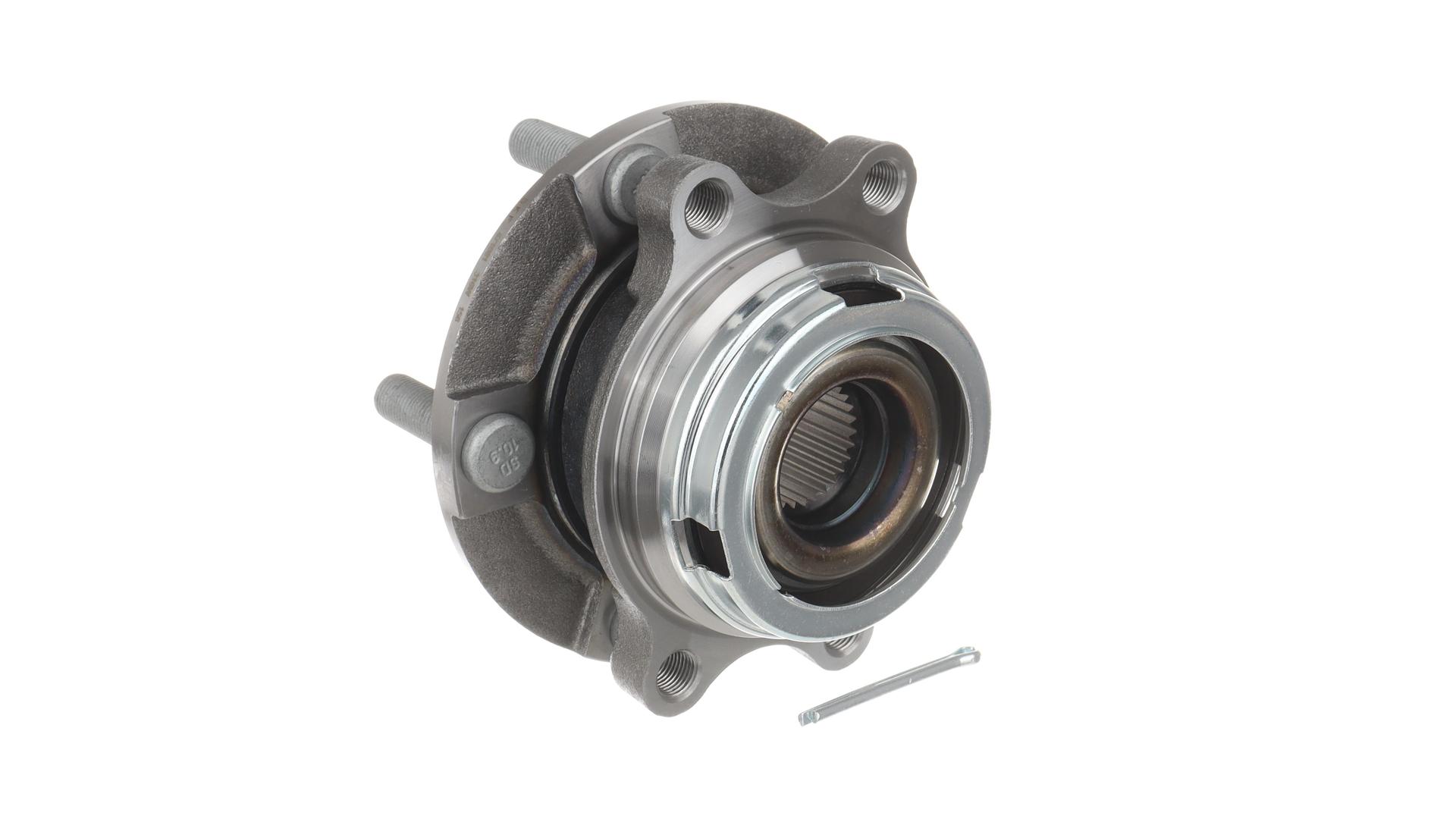 SKF VKBA 7617 Juego de cojinete de rueda con sensor ABS incorporado, 93 mm