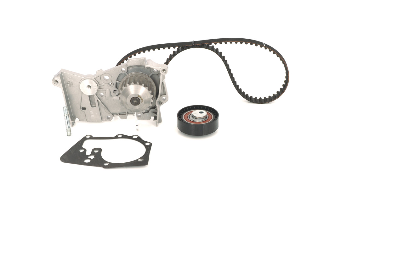 Great value for money - BOSCH Water pump and timing belt kit 1 987 946 904