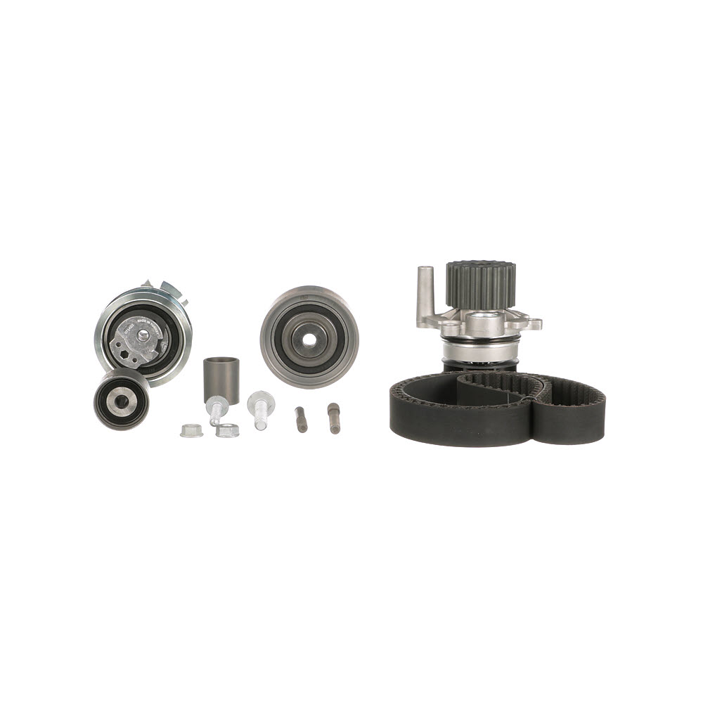 Belts, chains, rollers parts - Water pump and timing belt kit 5648XS GATES KP15648XS-1